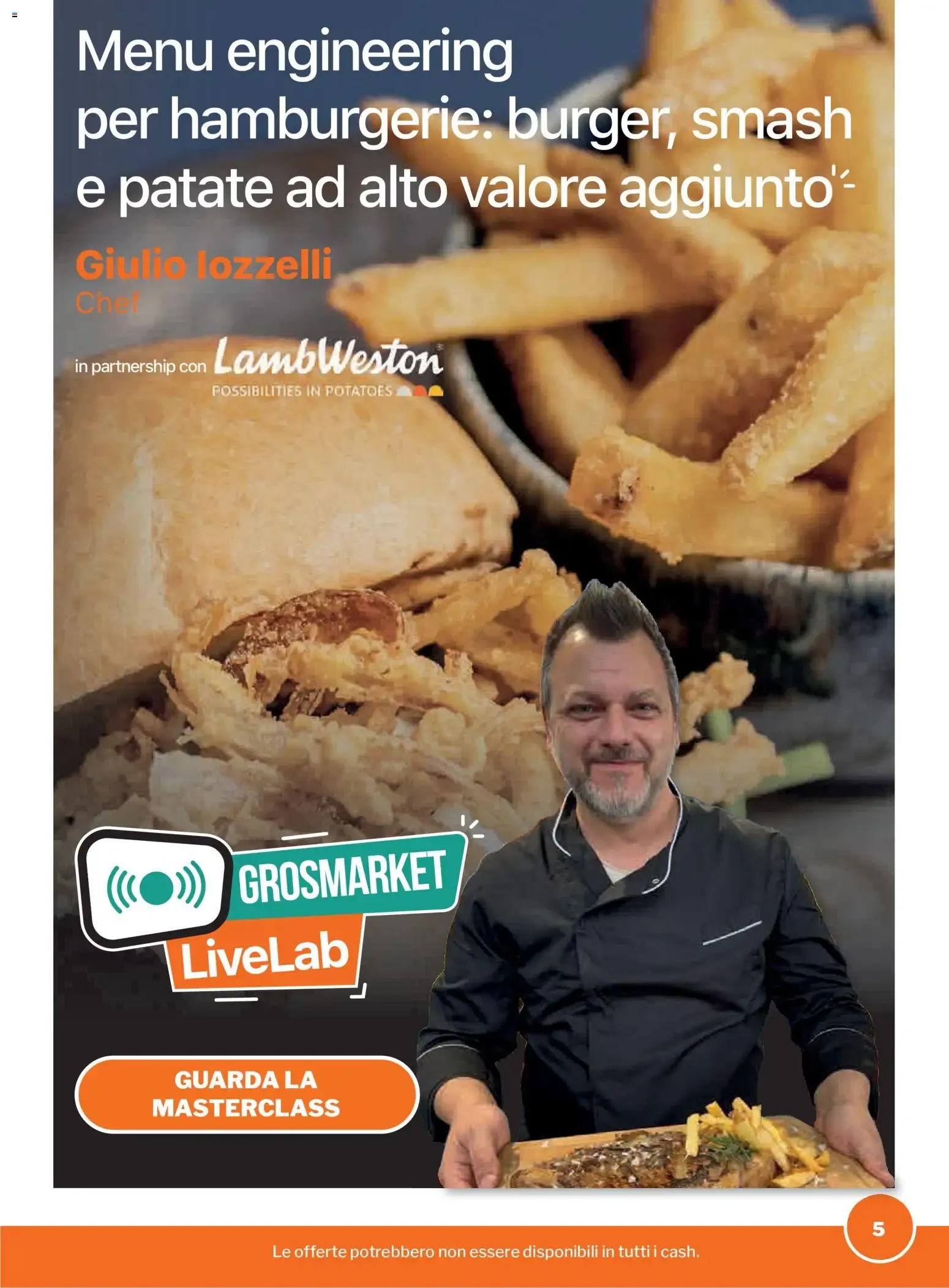 Nuovo Sogegross volantino Hamburgerie dal 23/09/2026 > offerte anteprima 🛍️ da 23 settembre a 6 ottobre di 2026 - Pagina del volantino 5