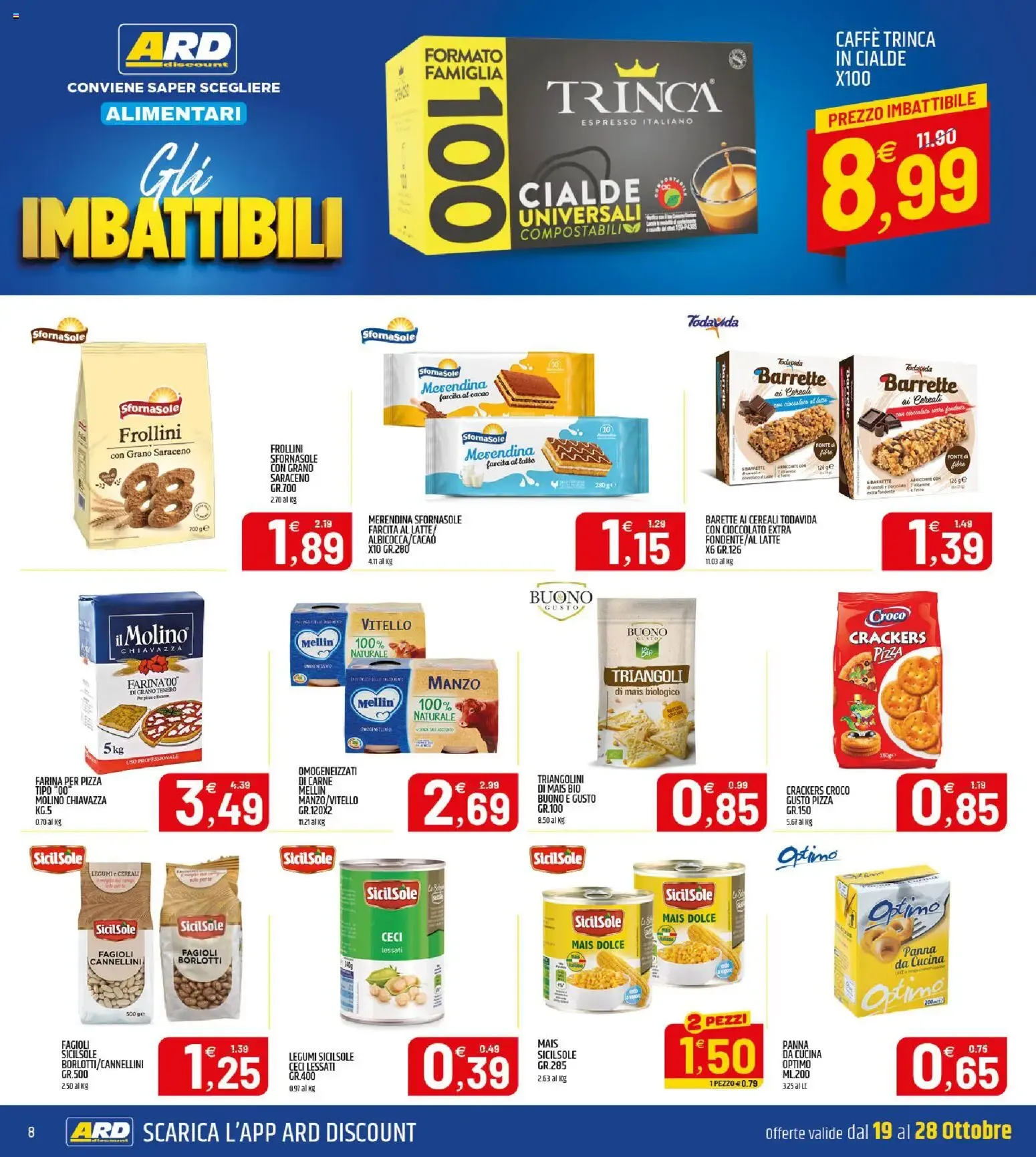 ARD discount Super Prezzi da 19 ottobre a 28 ottobre di 2026 - Pagina del volantino 8