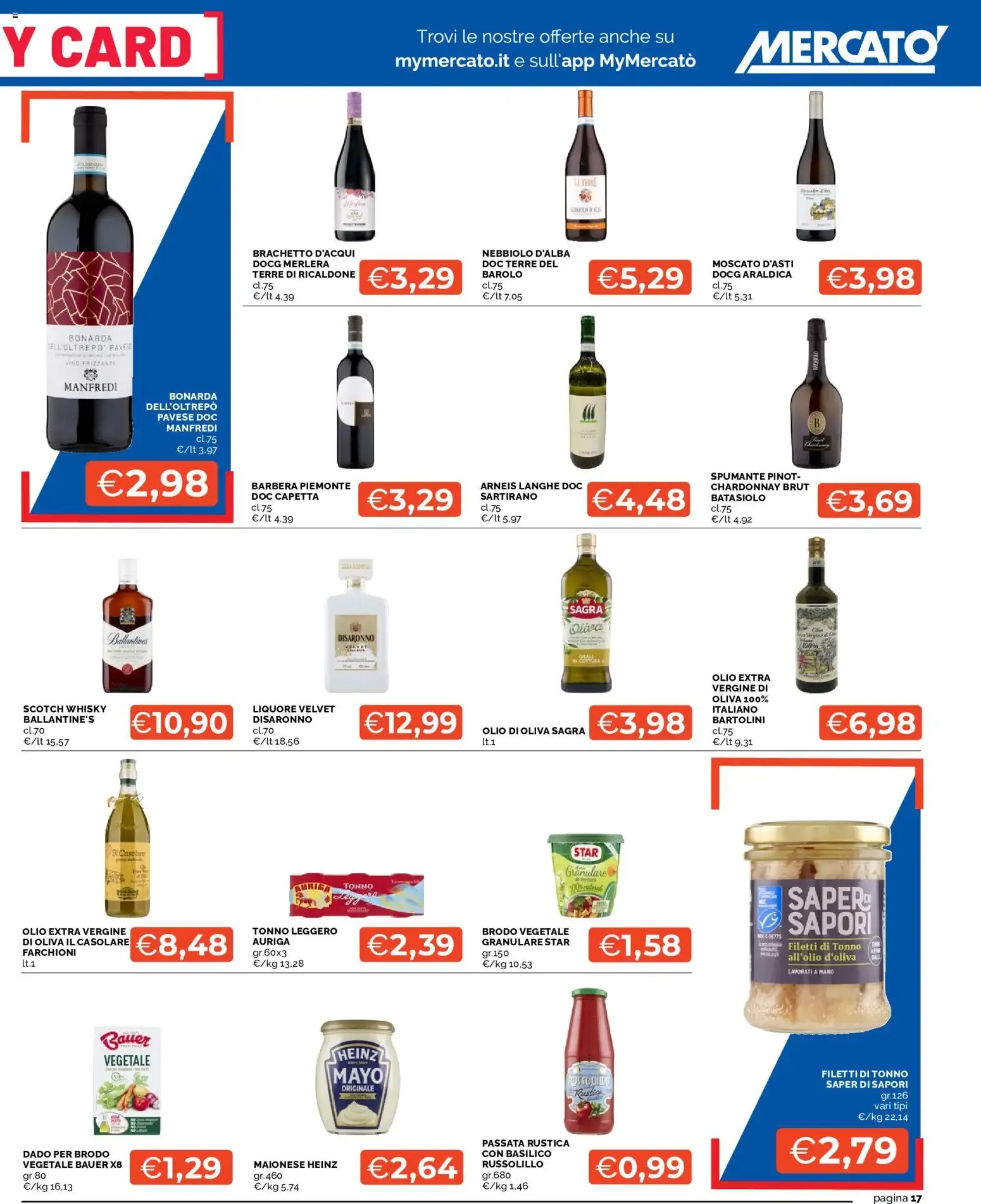 Mercatò volantino dal 22/10/2026 - online Offerte da 22 ottobre a 1 novembre di 2026 - Pagina del volantino 17