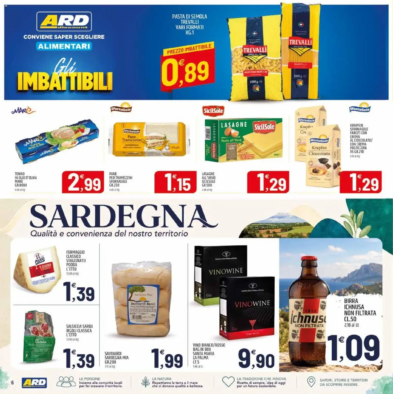 Nuovo ARD Discount volantino Sardegna dal 29/10/2026 > offerte anteprima 🛍️ da 29 ottobre a 8 novembre di 2026 - Pagina del volantino 6