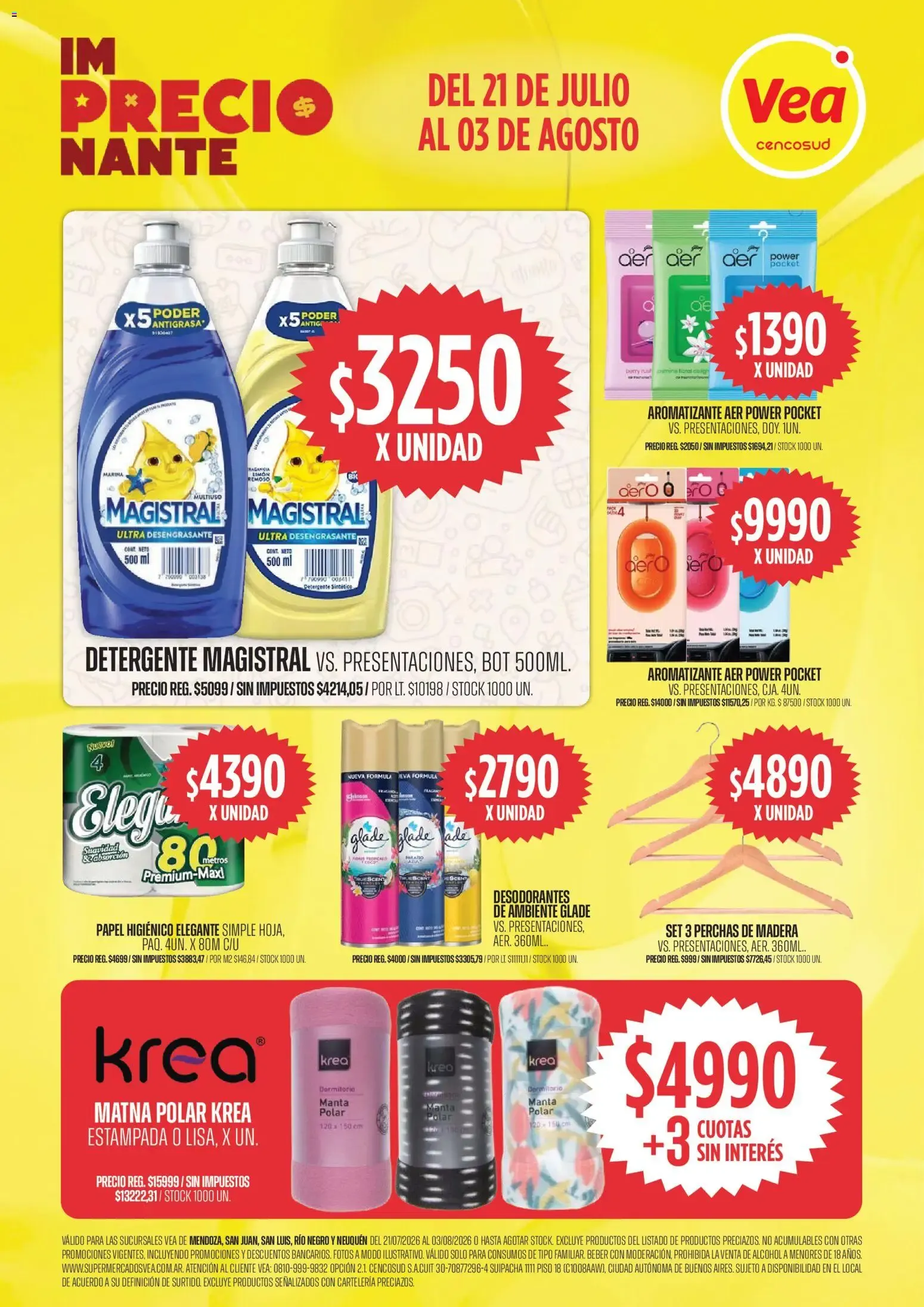 Ofertas de Vea IM PRECIO NANTE 21 de julio al 3 de agosto 2026 - Página 12 del catálogo
