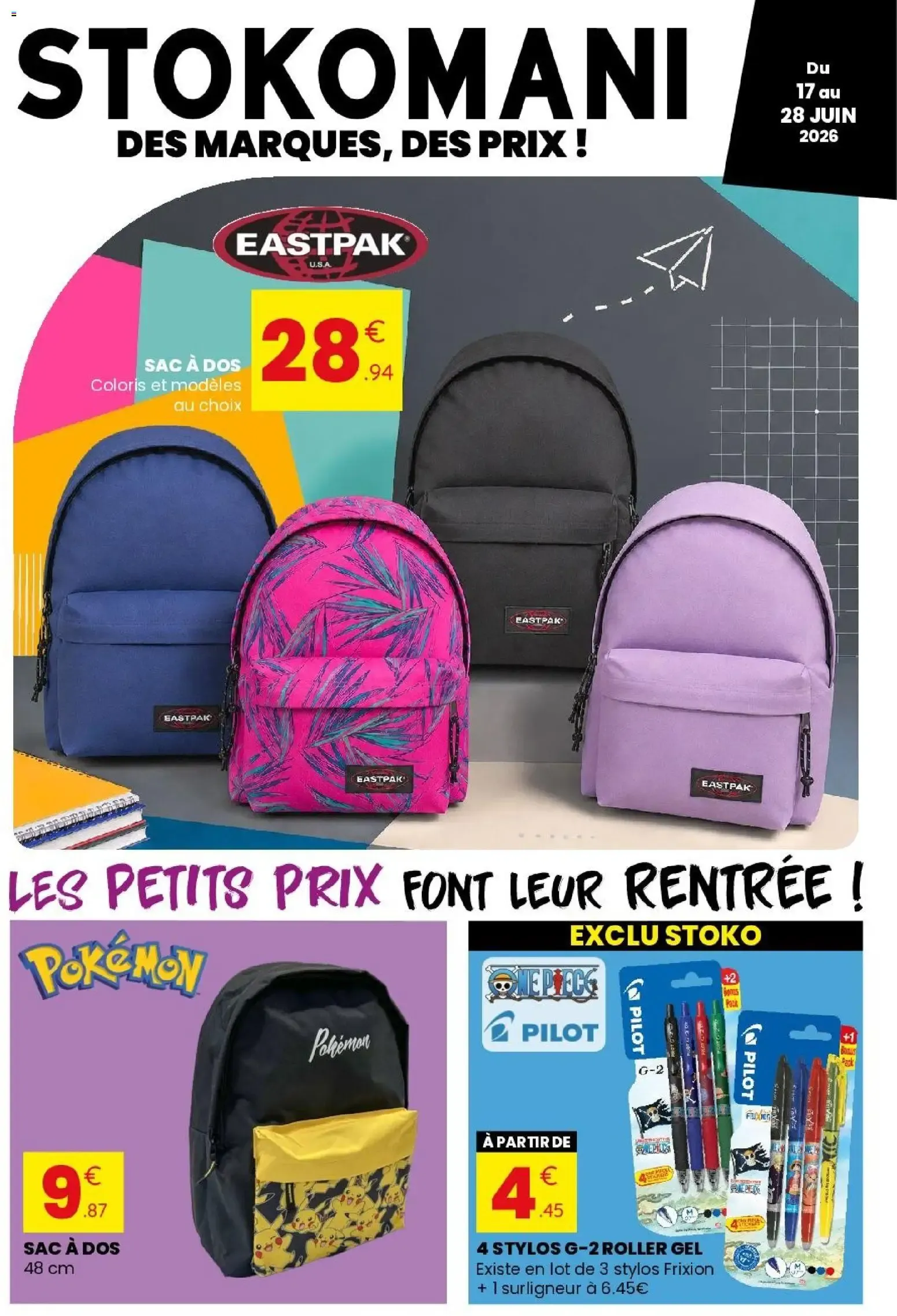 Stokomani Catalogue du 17/06/2026 - Magasin Stockomanie du 17 juin au 28 juin 2026 - Catalogue page 1