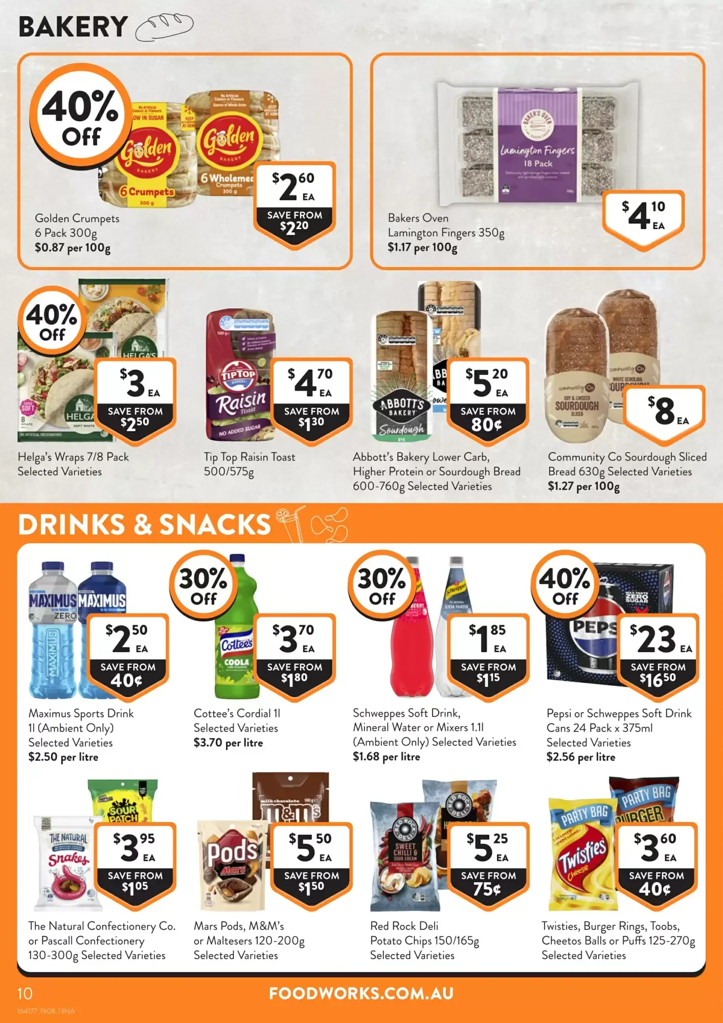 Foodworks catalogue week 34 - Catalogue valid from 19 August to 25 August 2026 - page 10
