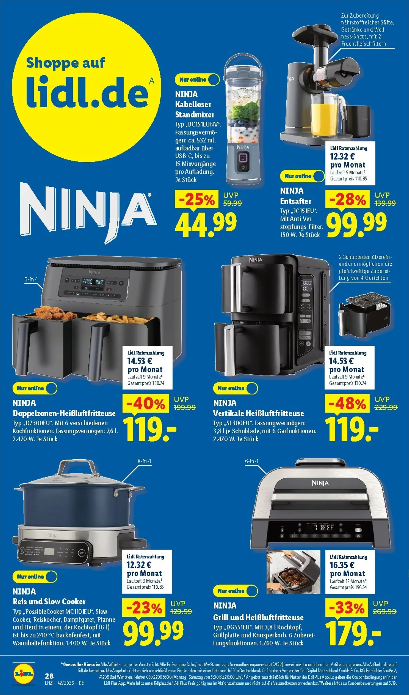 Lidl - Angebot der Woche Prospekt nächste Woche – von Montag 12.10.2026 bis Samstag 17.10.2026 von 12. Oktober bis 17. Oktober 2026 - Prospekt seite 18