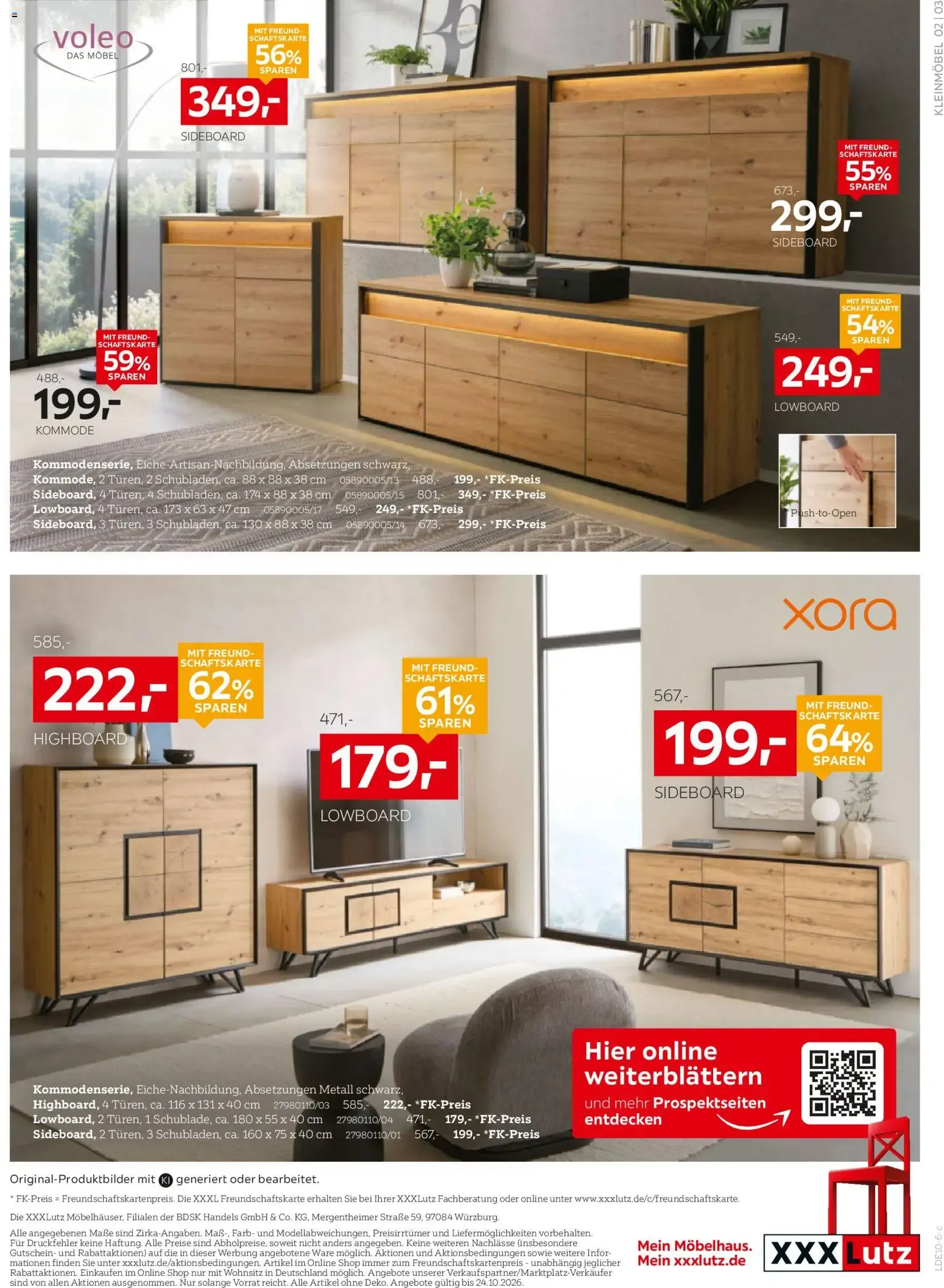 XXXLutz RED SHOPPING WEEK von 10. Oktober bis 24. Oktober 2026 - Prospekt seite 3
