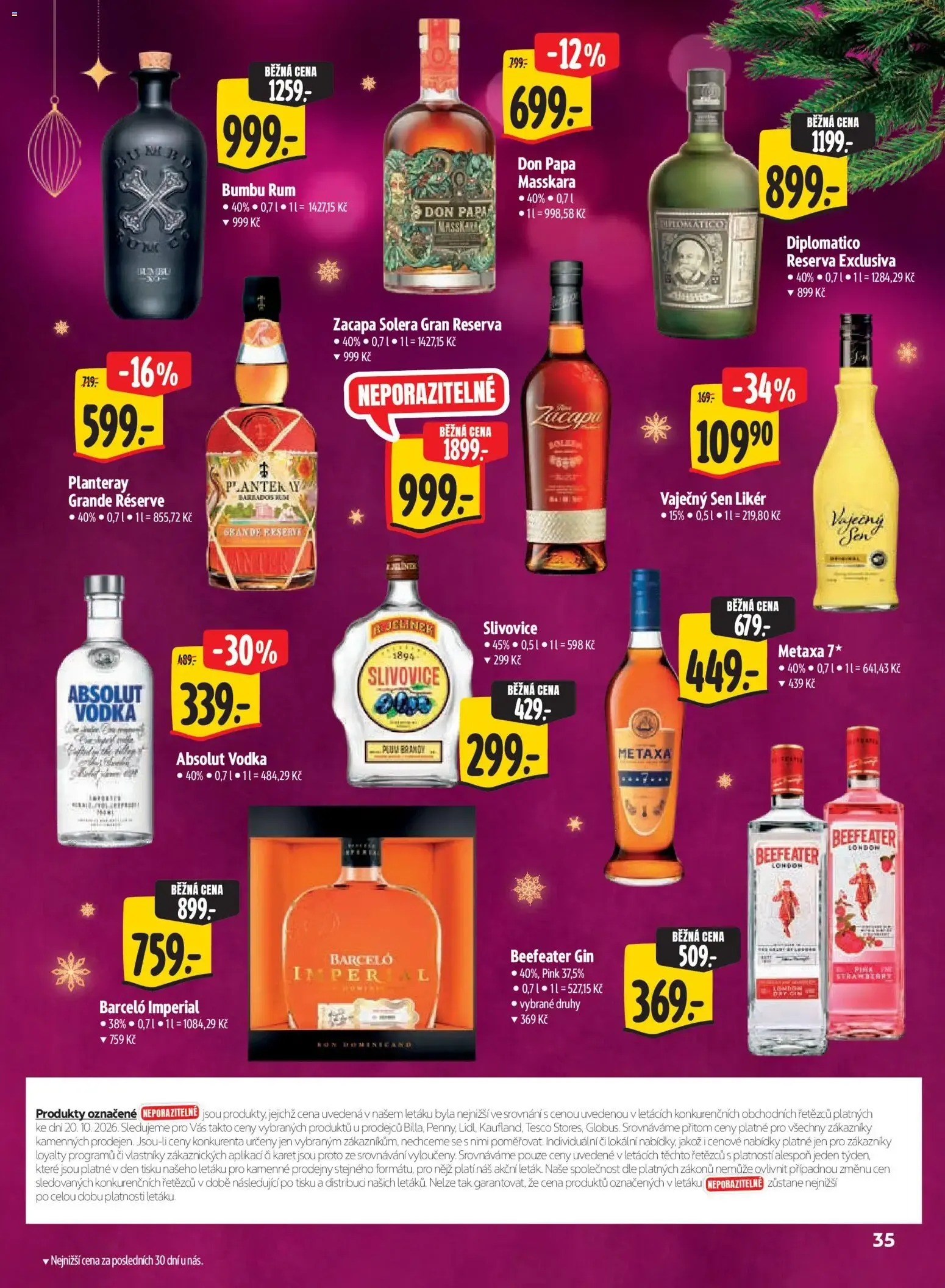 Albert leták - Supermarket Kouzlo Vánoc od 29.10.2026 - Akční leták - 29. října 17. listopadu 2026 - Page 35