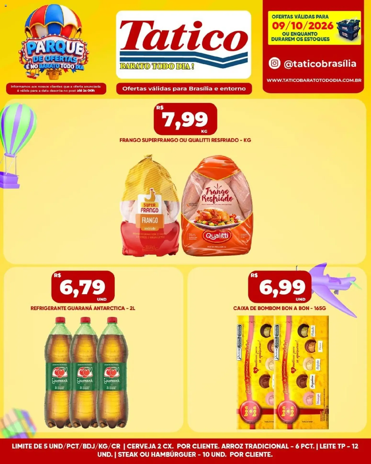 Encarte de Tatico ofertas do Dia de 09/10/2026 | Promoções Online 9 de outubro até 9 de outubro 2026 - Pagina 7