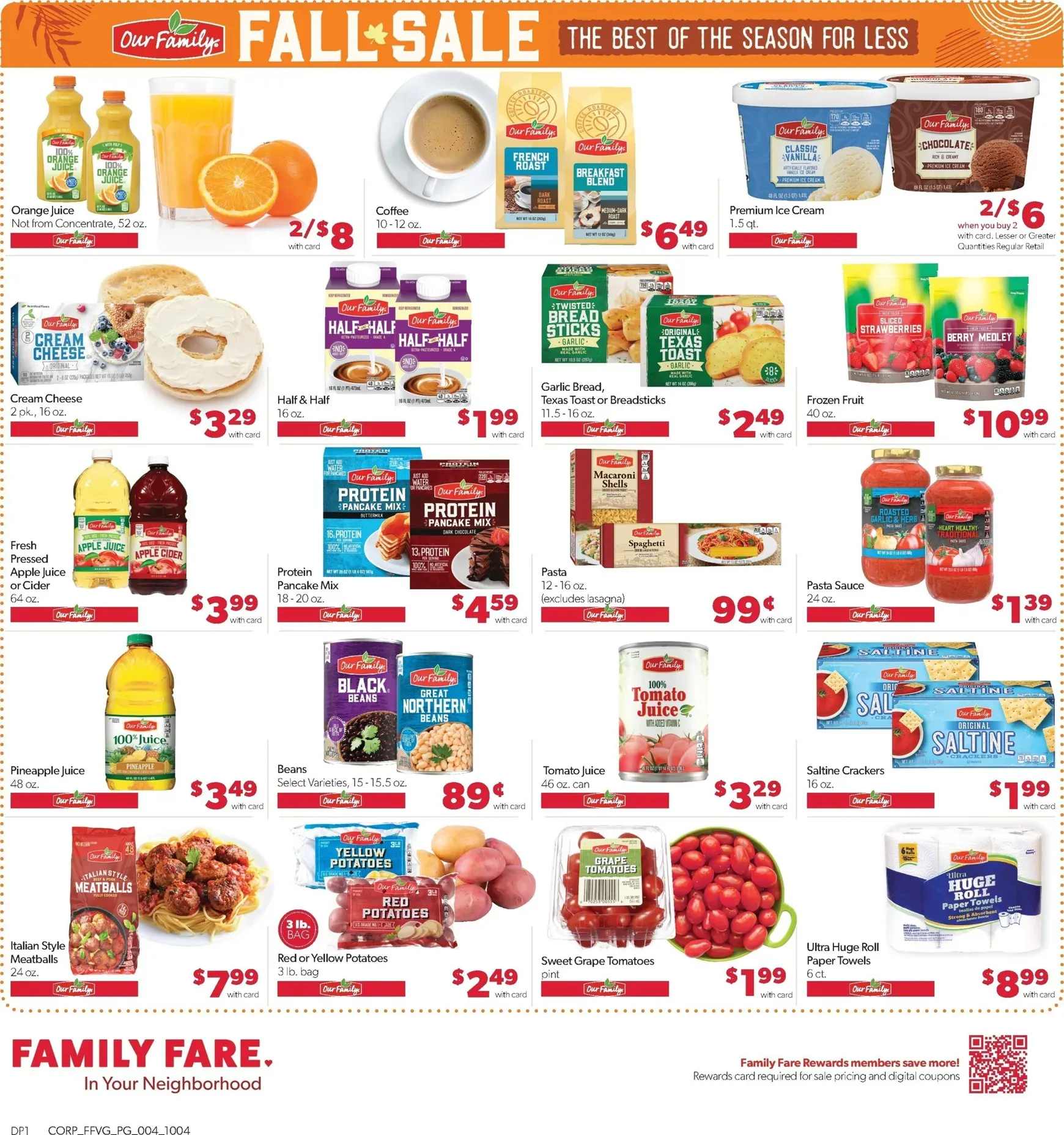 Weekly ad Current Family Fare leaflet valid from Sunday 10/04/2026 to Saturday 10/10/2026 from October 4 to October 10 2026 - Page 4