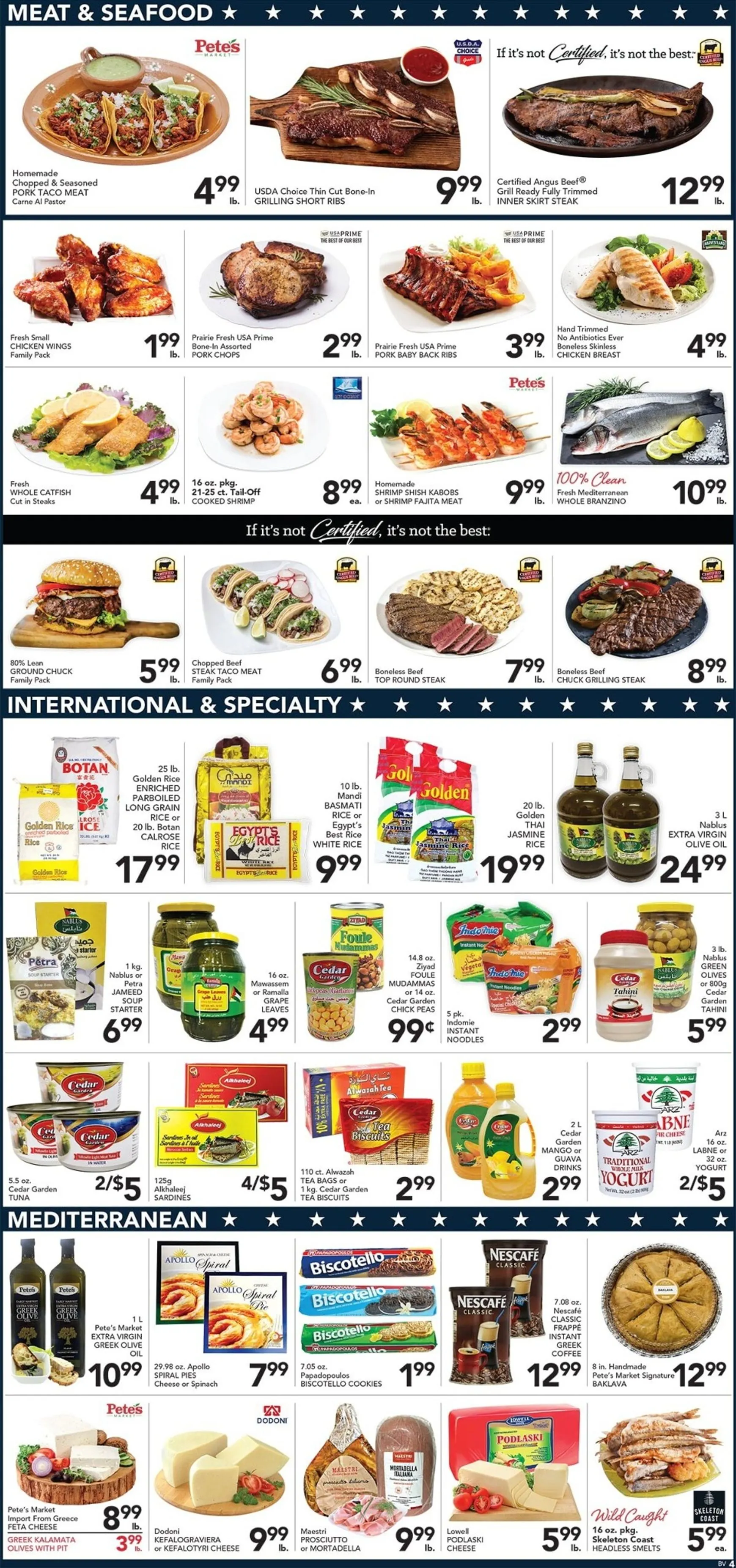 Weekly promotion Future Pete's Fresh Market - Bridgeview flyer valid from Wednesday 06/10/2026 to Tuesday 06/16/2026 spanning from June 10 to June 16 2026 - Page 4 for Catalogue 365