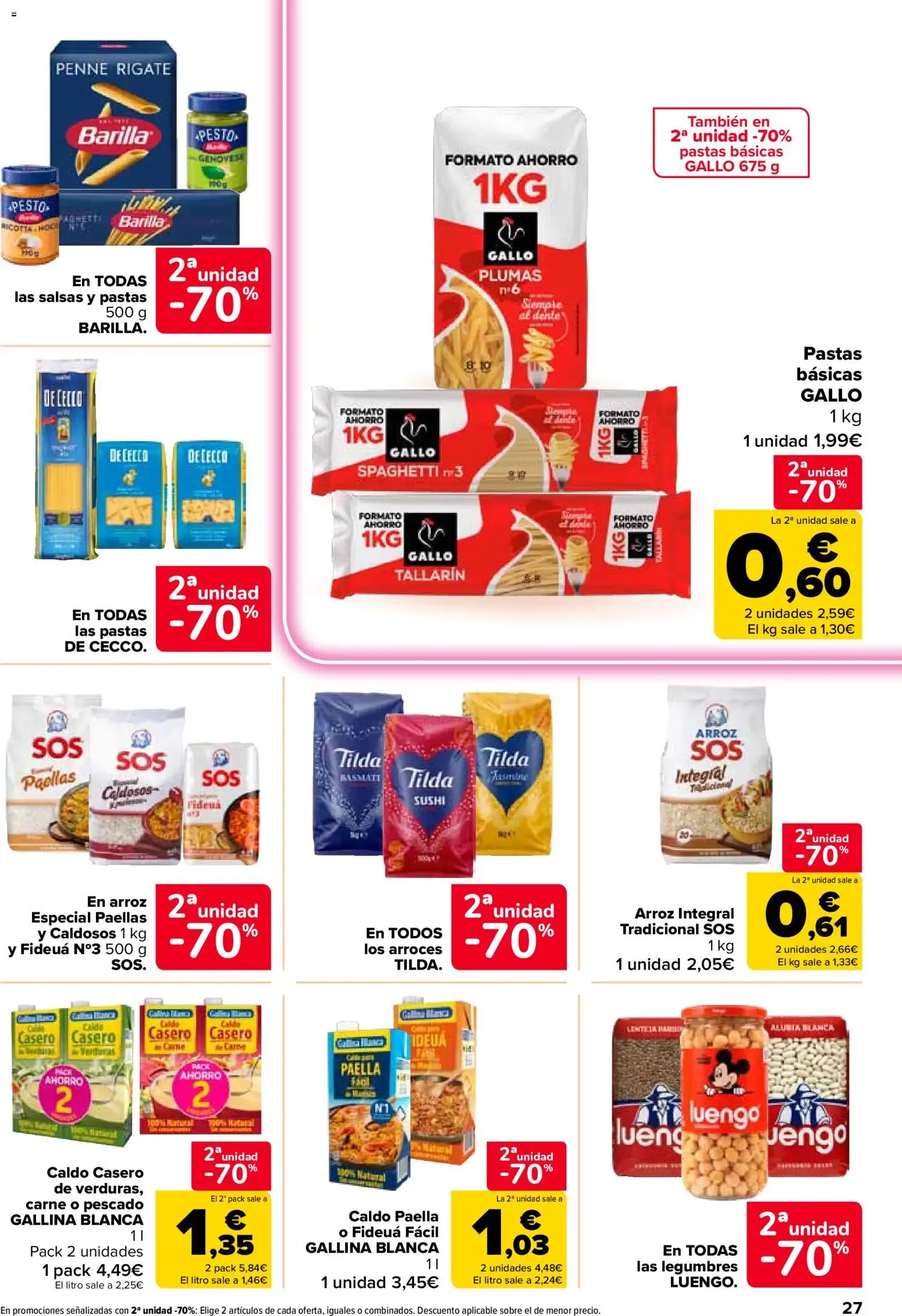 Catálogo de Carrefour: 2ª Unidad al -70% 28 de julio al 10 de agosto 2026 - Página 29