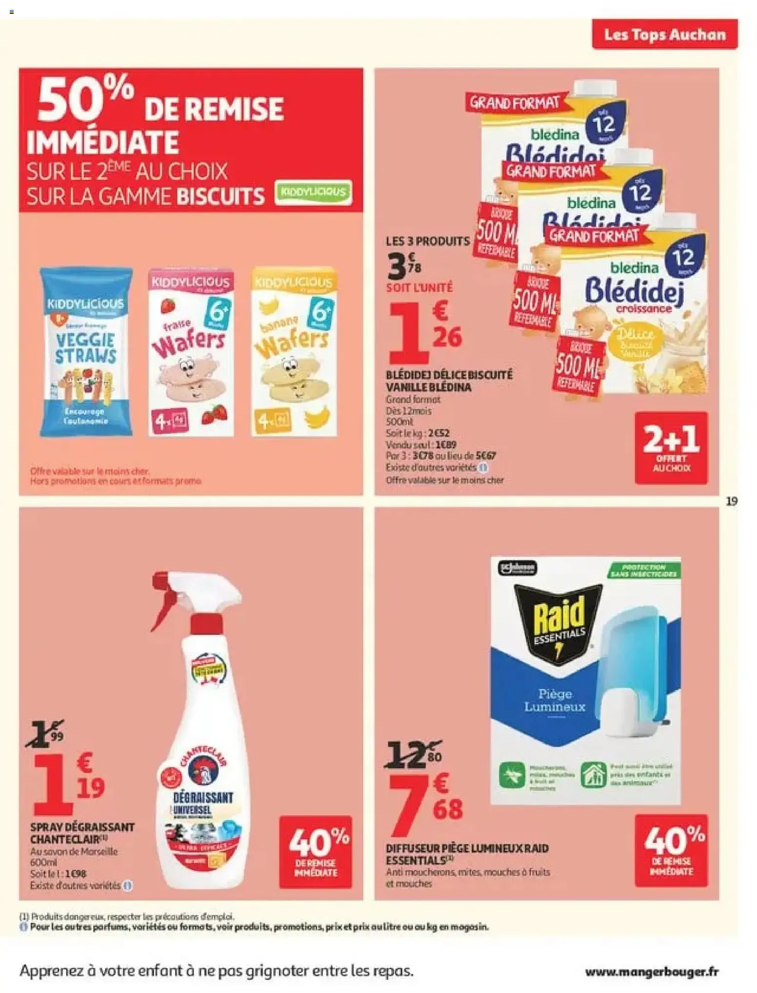 Auchan Tops rentrée supers à partir du 01/09/2026 - promo en ligne du 1 septembre au 12 septembre 2026 - Catalogue page 19