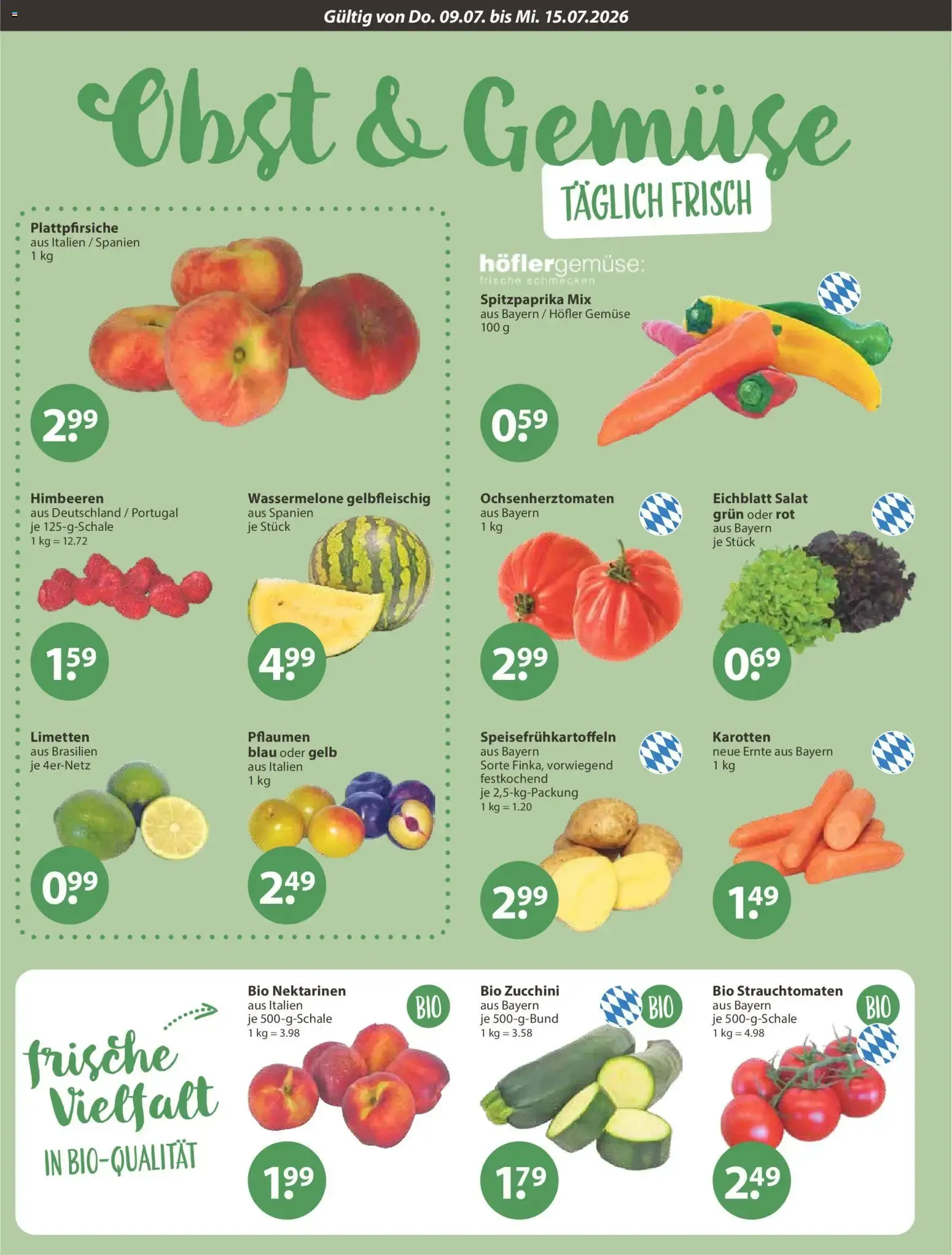 V-MARKT Angebote von 9. Juli bis 15. Juli 2026 - Prospekt seite 4