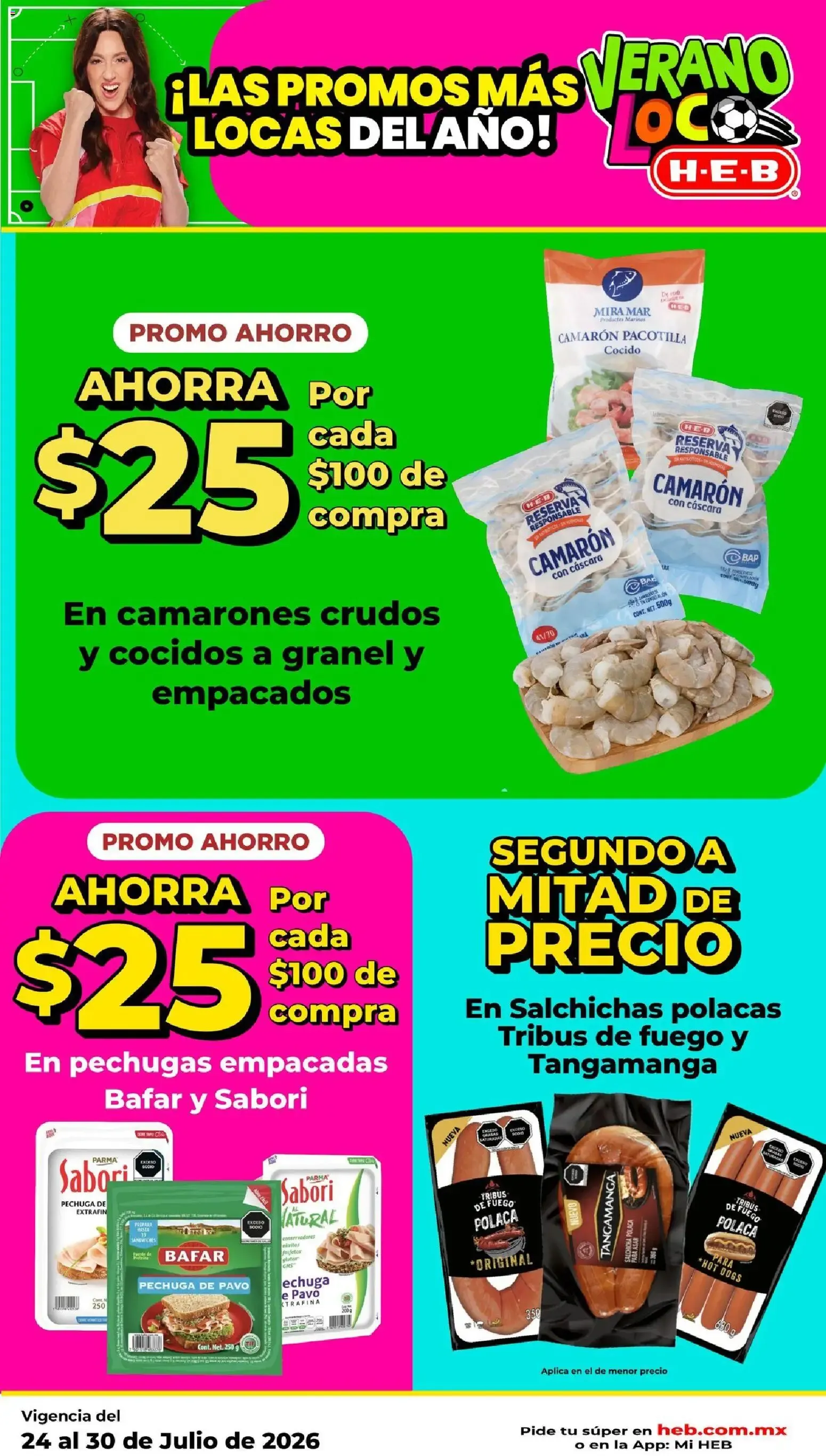 Catálogo de ¡Las promos más locas del año! Verano Loco H-E-B 24 de julio al 30 de julio 2026 - Pagina 13
