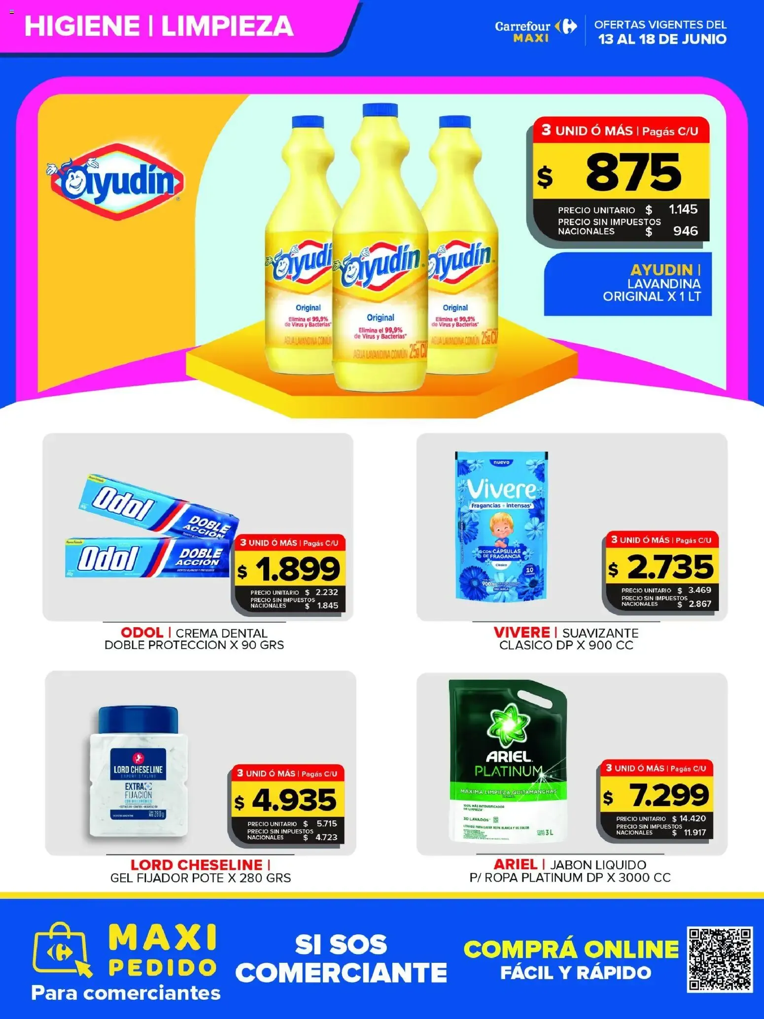 Ofertas de Carrefour Maxi catálogo del 13/06/2026 - 18/06/2026 13 de junio al 18 de junio 2026 - Página 3 del catálogo