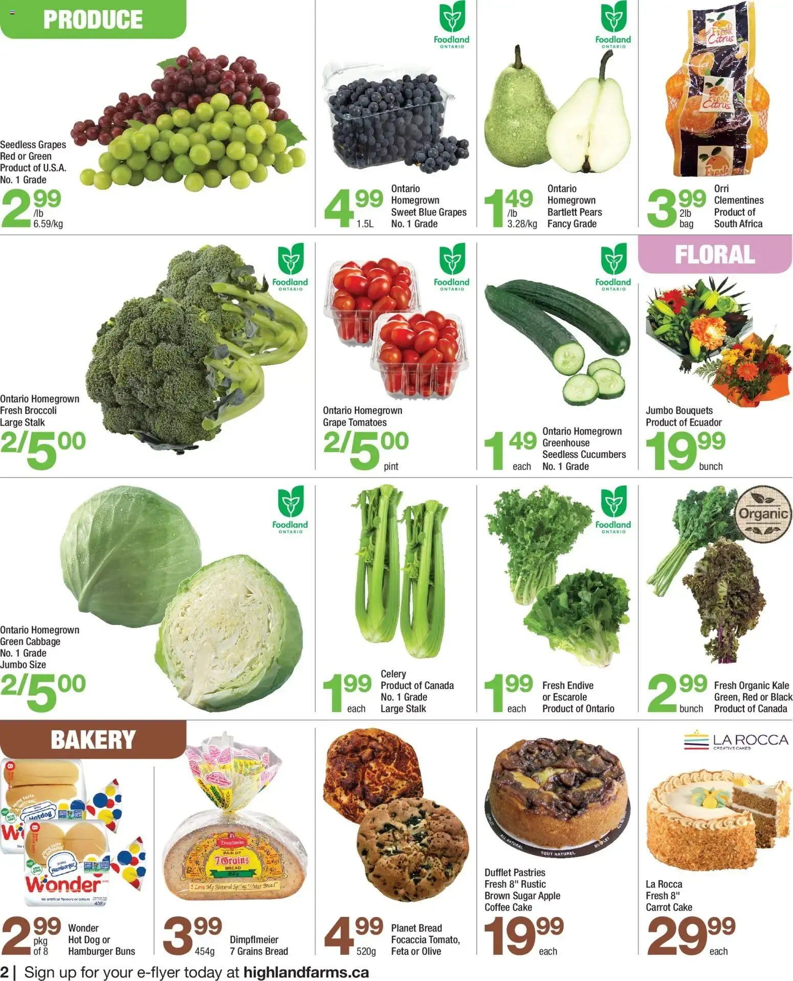 Highland Farms weekly flyer / circulaire from Sep 17, 2026 > weekly specials & deals from September 17 to September 23 2026 - flyer page 2