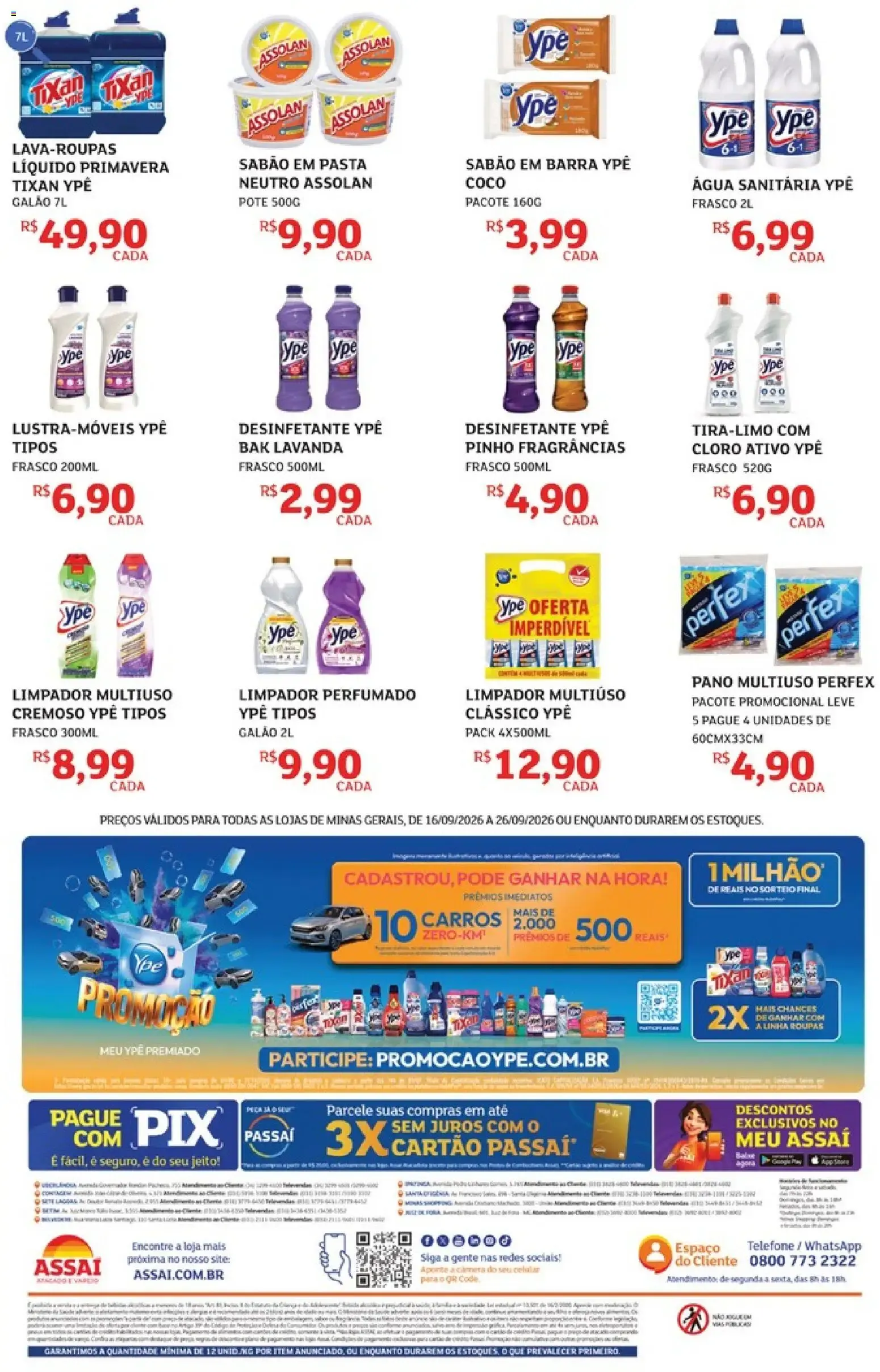 Encarte de Assaí Atacadista ofertas - MG de 16/09/2026 | Promoções Online 16 de setembro até 26 de setembro 2026 - Pagina 2