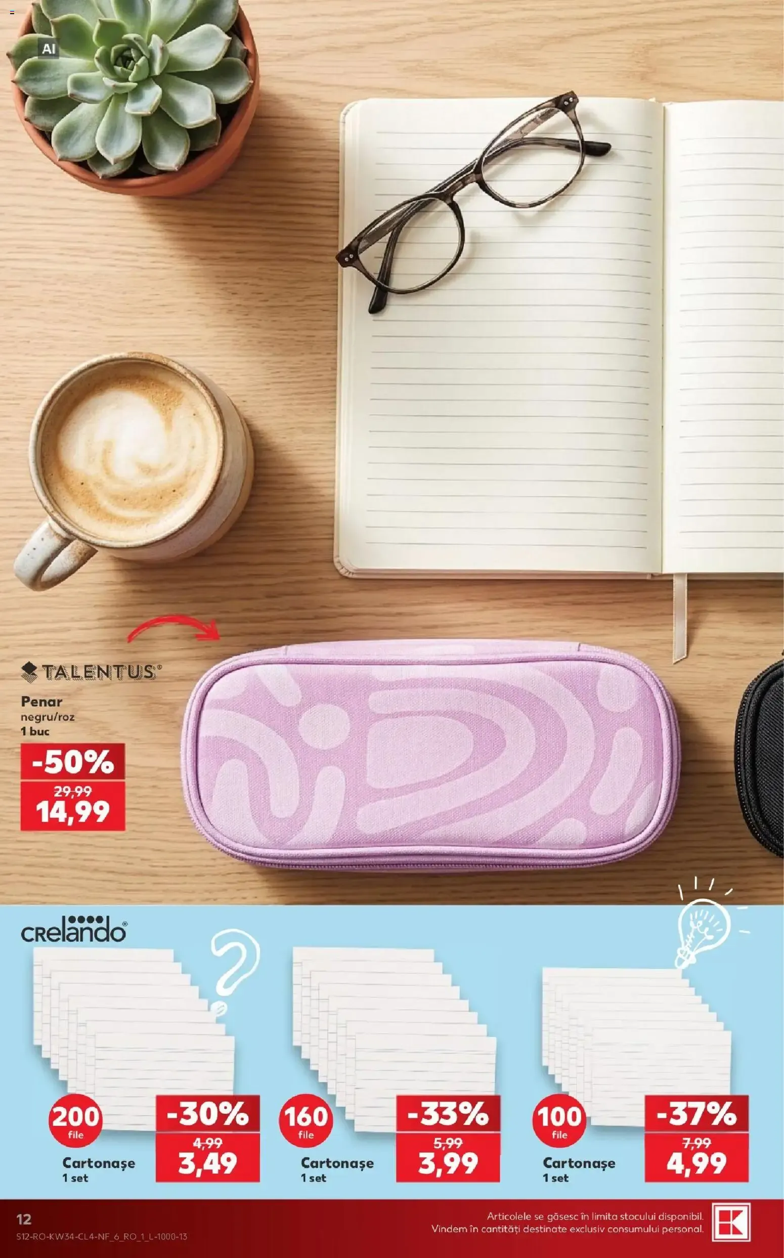 Catalog Kaufland Ofertas Vuelta al Cole de la 19 august până la 25 august 2026 - Revista Pagina 12