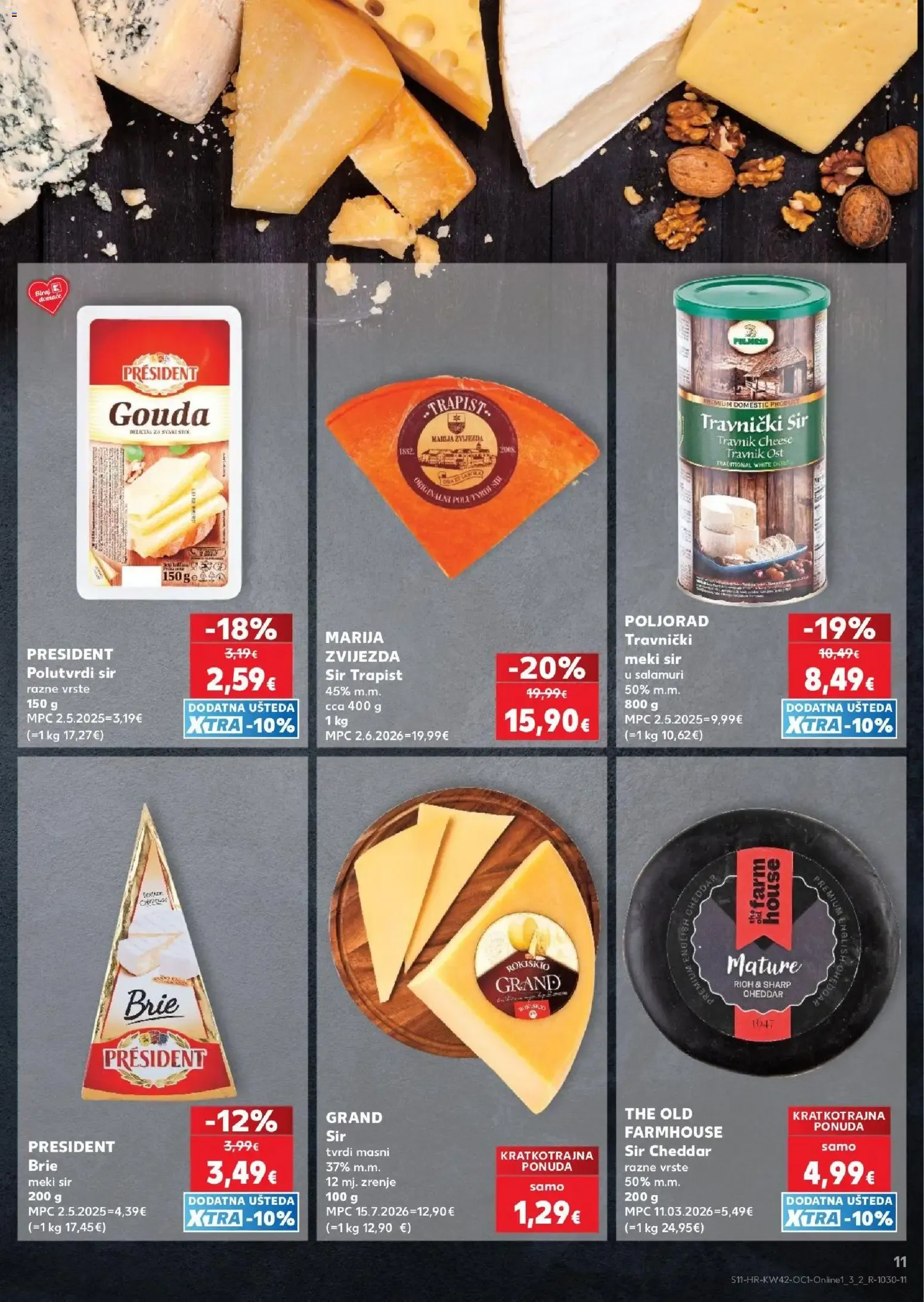 Katalog Kaufland Katalog novi od 14.10.2026 na listanje > letak digitalni od 14. listopada do 20. listopada 2026. - Pregled Stranica 11