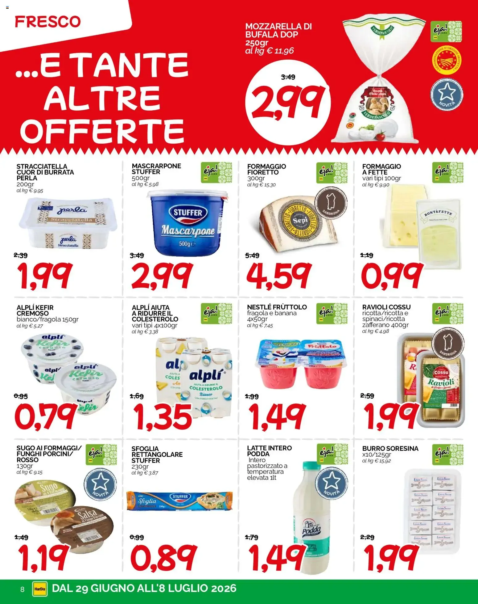 HarDis volantino dal 29/06/2026 - online Offerte da 29 giugno a 8 luglio di 2026 - Pagina del volantino 8