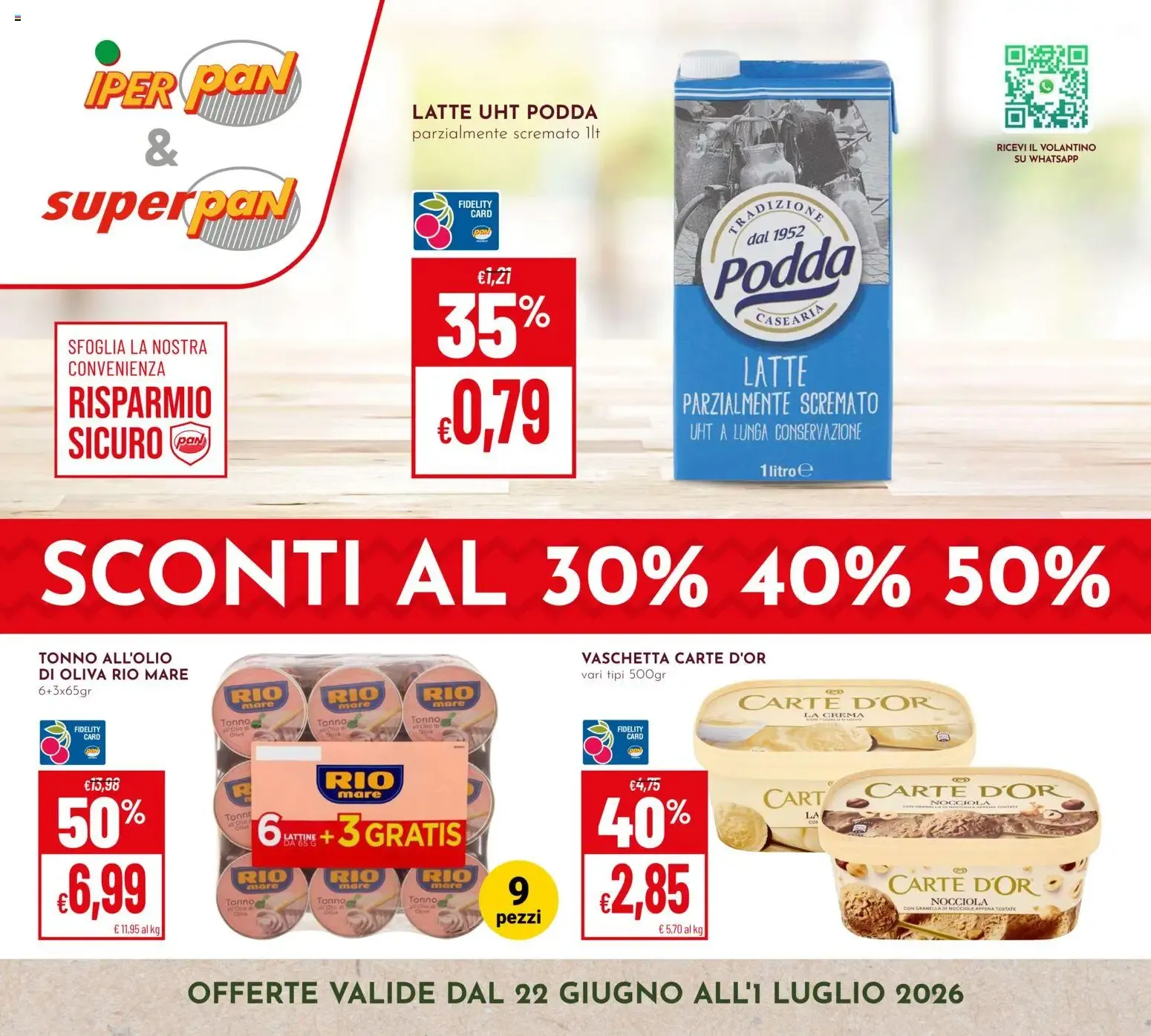 Nuovo Pan volantino dal 22/06/2026 > offerte anteprima 🛍️ da 22 giugno a 1 luglio di 2026 - Pagina del volantino 1