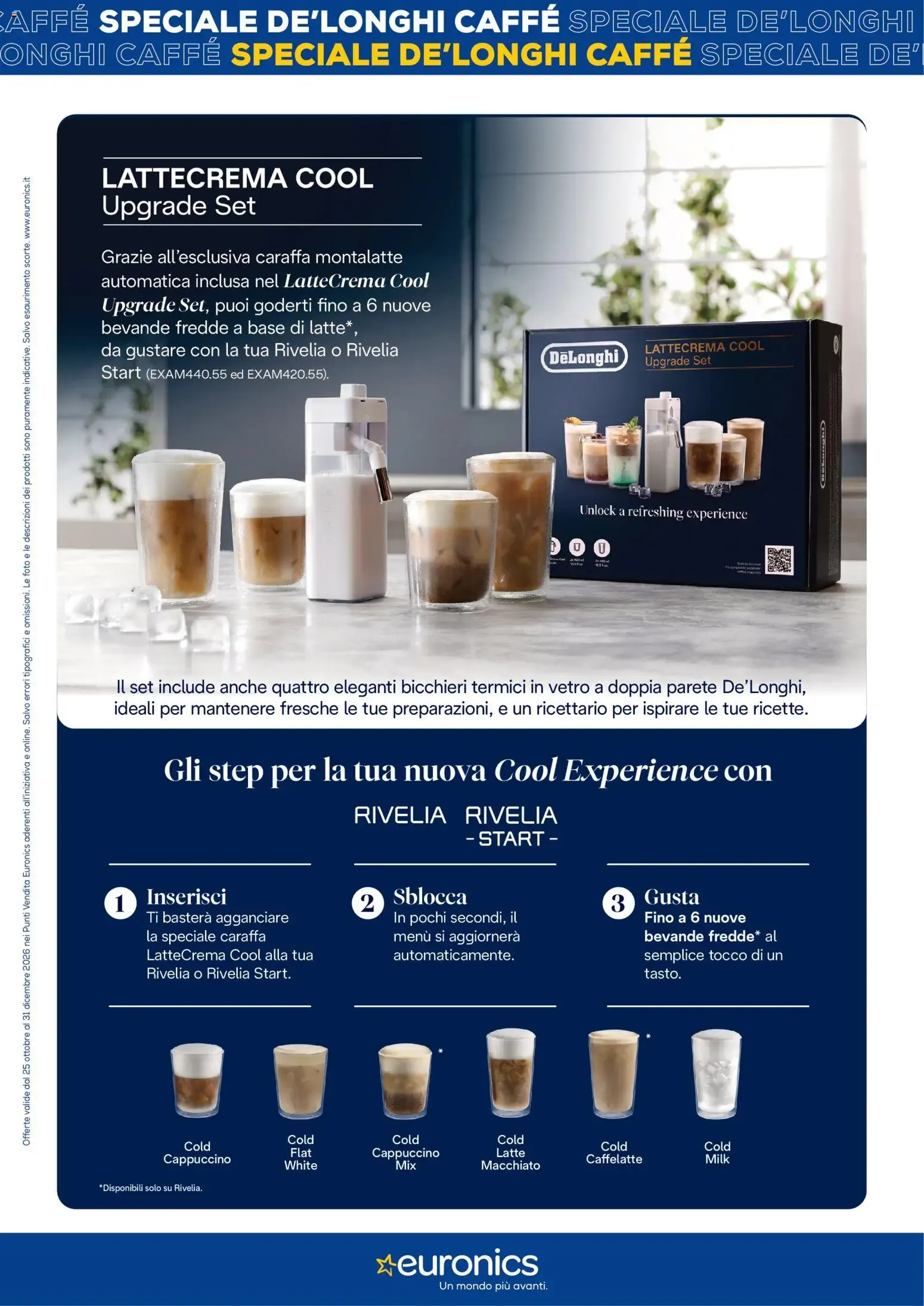 Euronics Tech Tech Speciale De'Longhi Caffè Rivelia da 25 ottobre a 31 dicembre di 2026 - Pagina del volantino 7