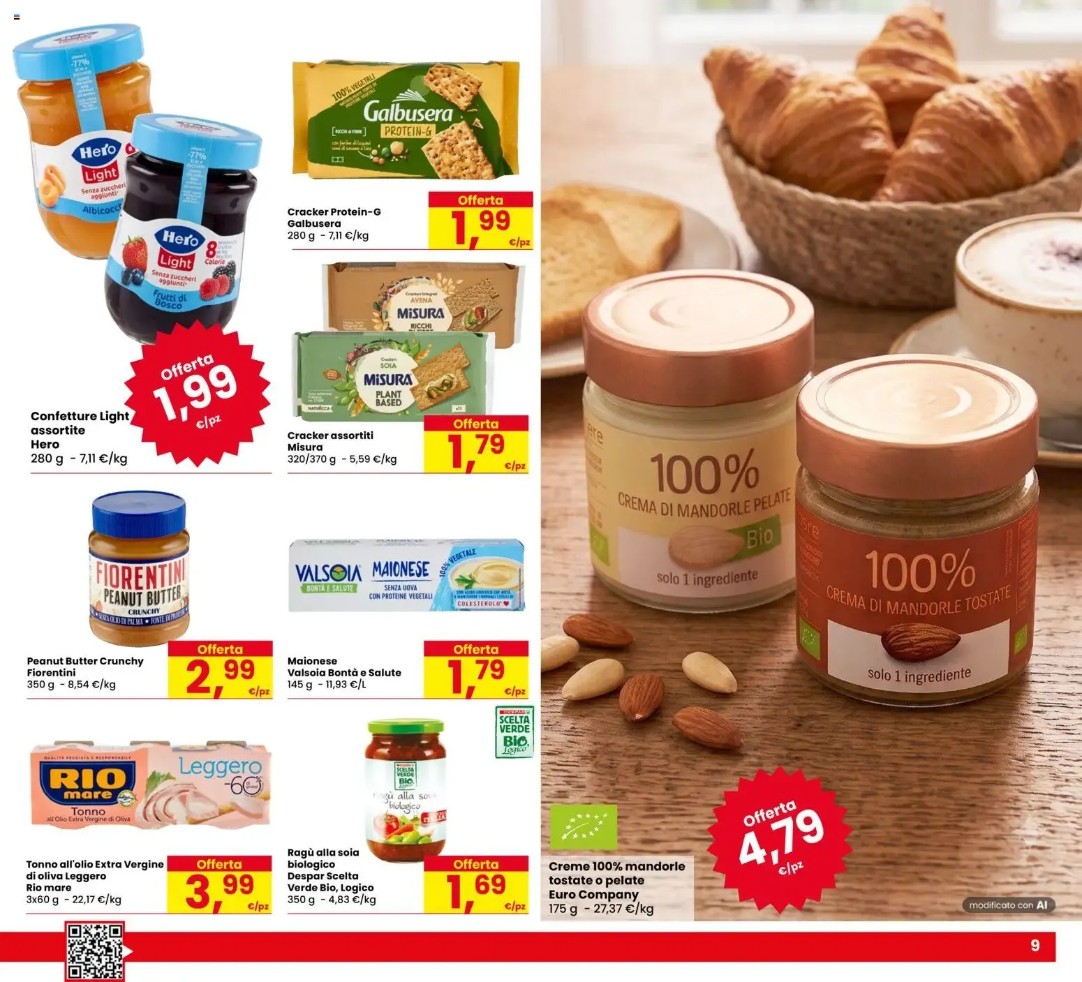Eurospar: Il gusto del risparmio! da 20 agosto a 2 settembre di 2026 - Pagina del volantino 9