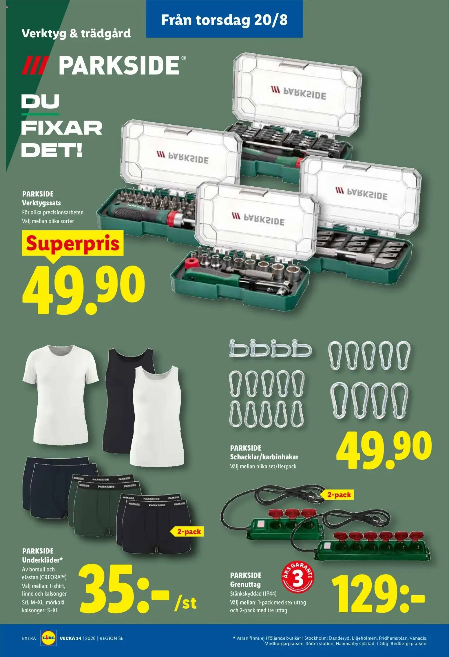 Lidl: Kvalitetssäkrade frukter och grönsaker. Det lönar sig. från 17 augusti till 23 augusti 2026 - Reklamblad sidor 24