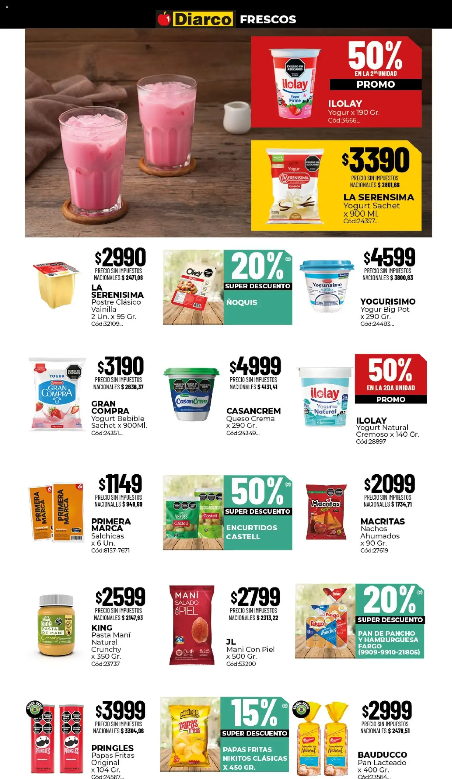 Ofertas de Diarco - Ofertas Santiago Del Estero del 24/08/2026 - 28/08/2026 24 de agosto al 28 de agosto 2026 - Página 11 del catálogo