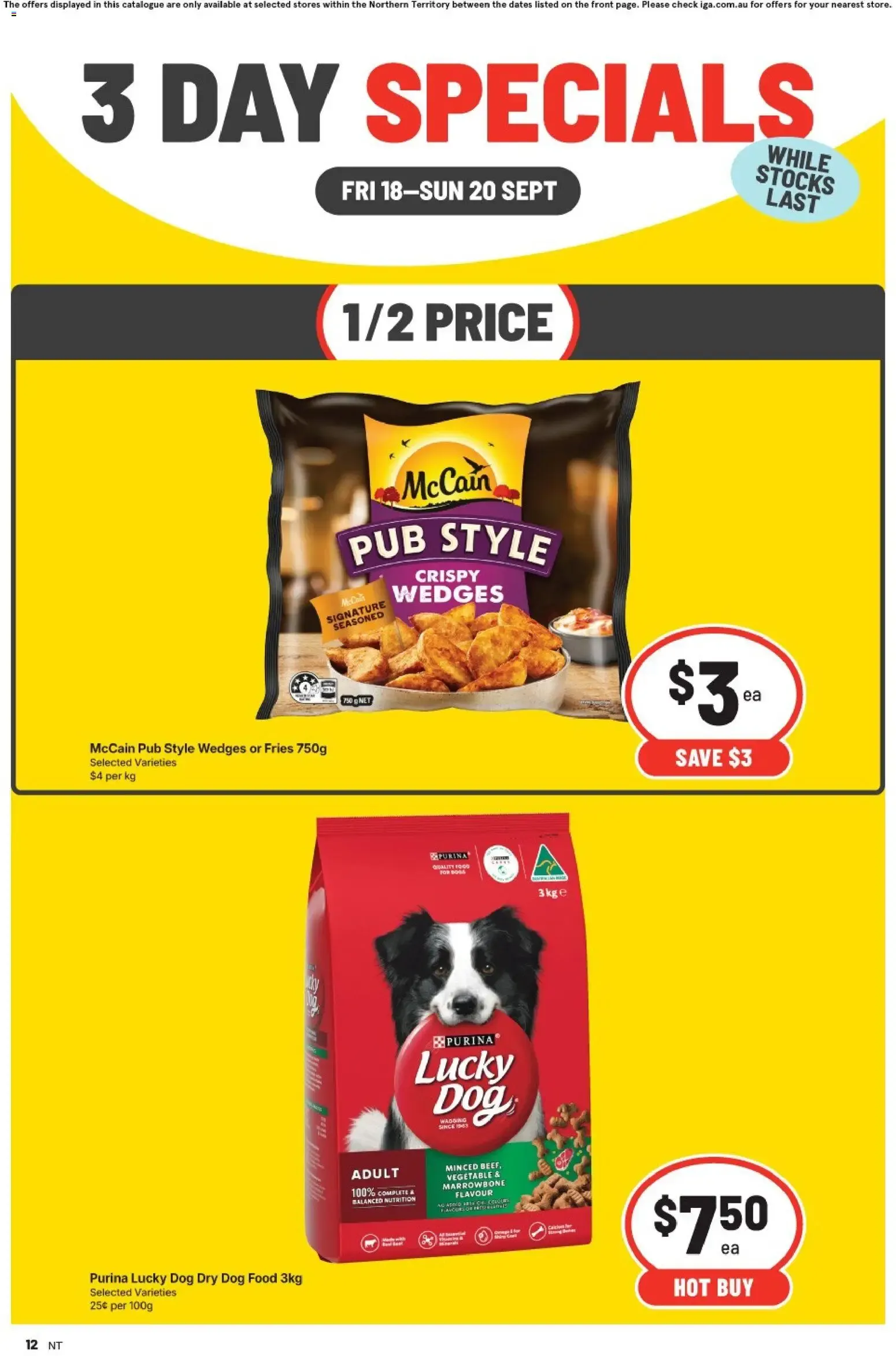 3 DAY SPECIALS - Catalogue valid from 18 September to 20 September 2026 - page 4