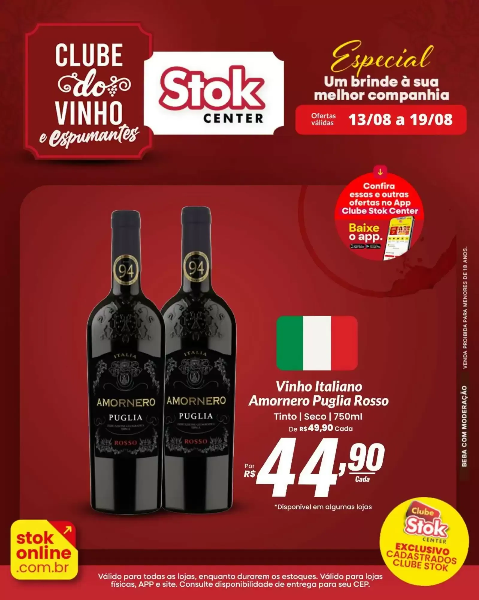 Encarte de Oferta de Vinho Finjamos Demencia Malbec - Stok Center 13 de agosto até 19 de agosto 2026 - Pagina 5