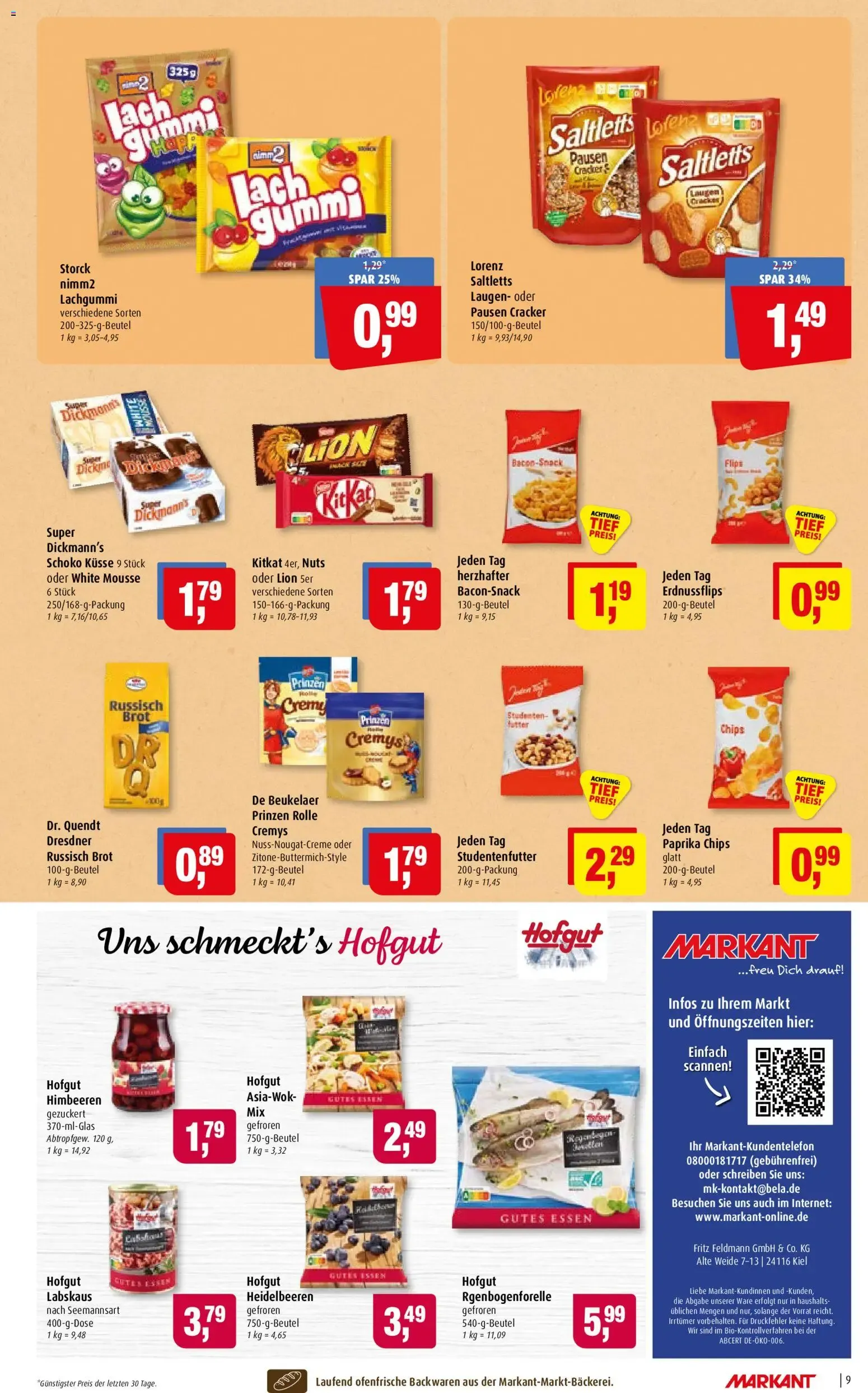 Markant Prospekt (ab 06.07.2026) zum Blättern von 6. Juli bis 11. Juli 2026 - Prospekt seite 9