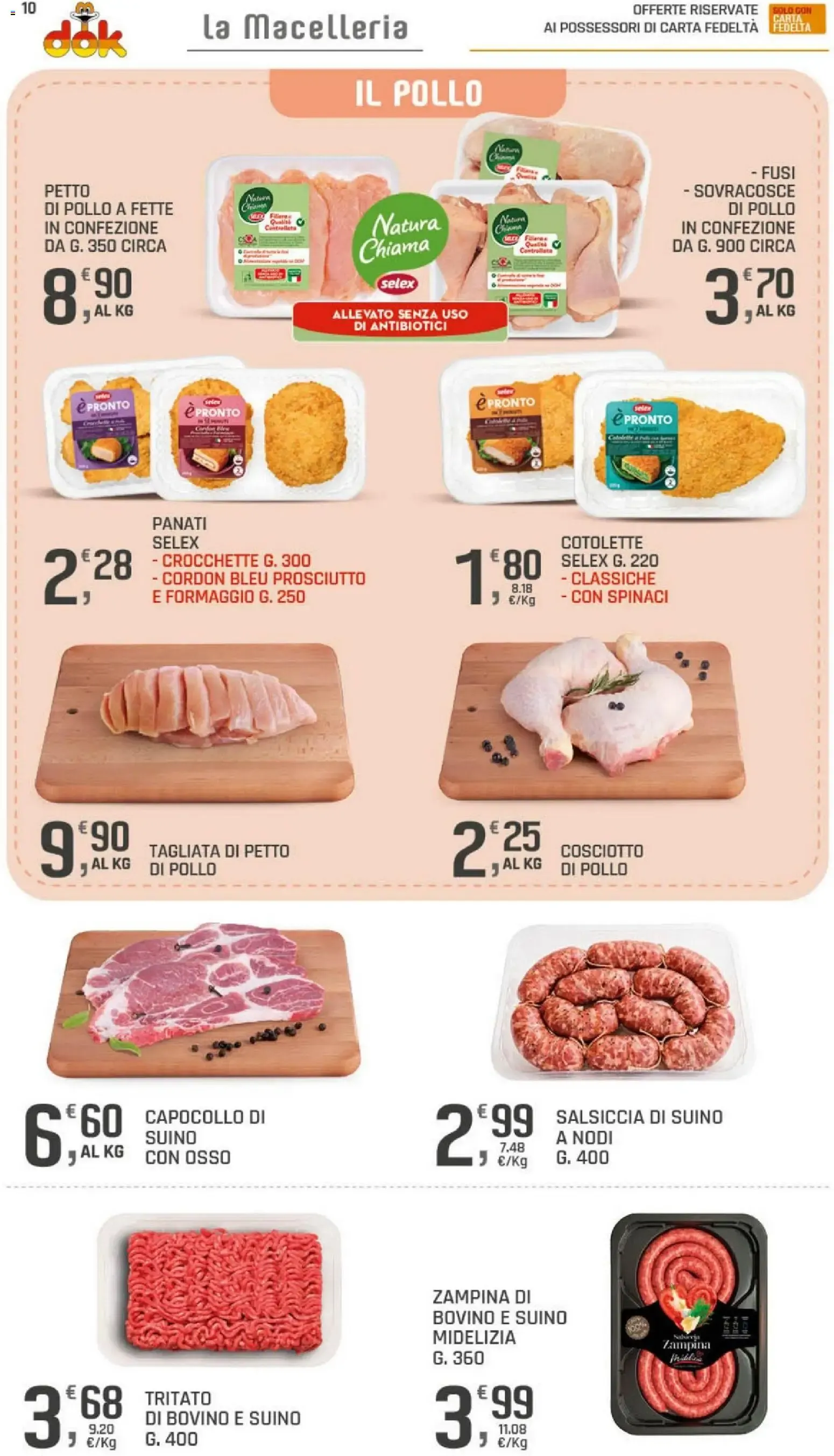 DOK Supermercati - Sotto Costo da 9 luglio a 18 luglio di 2026 - Pagina del volantino 10