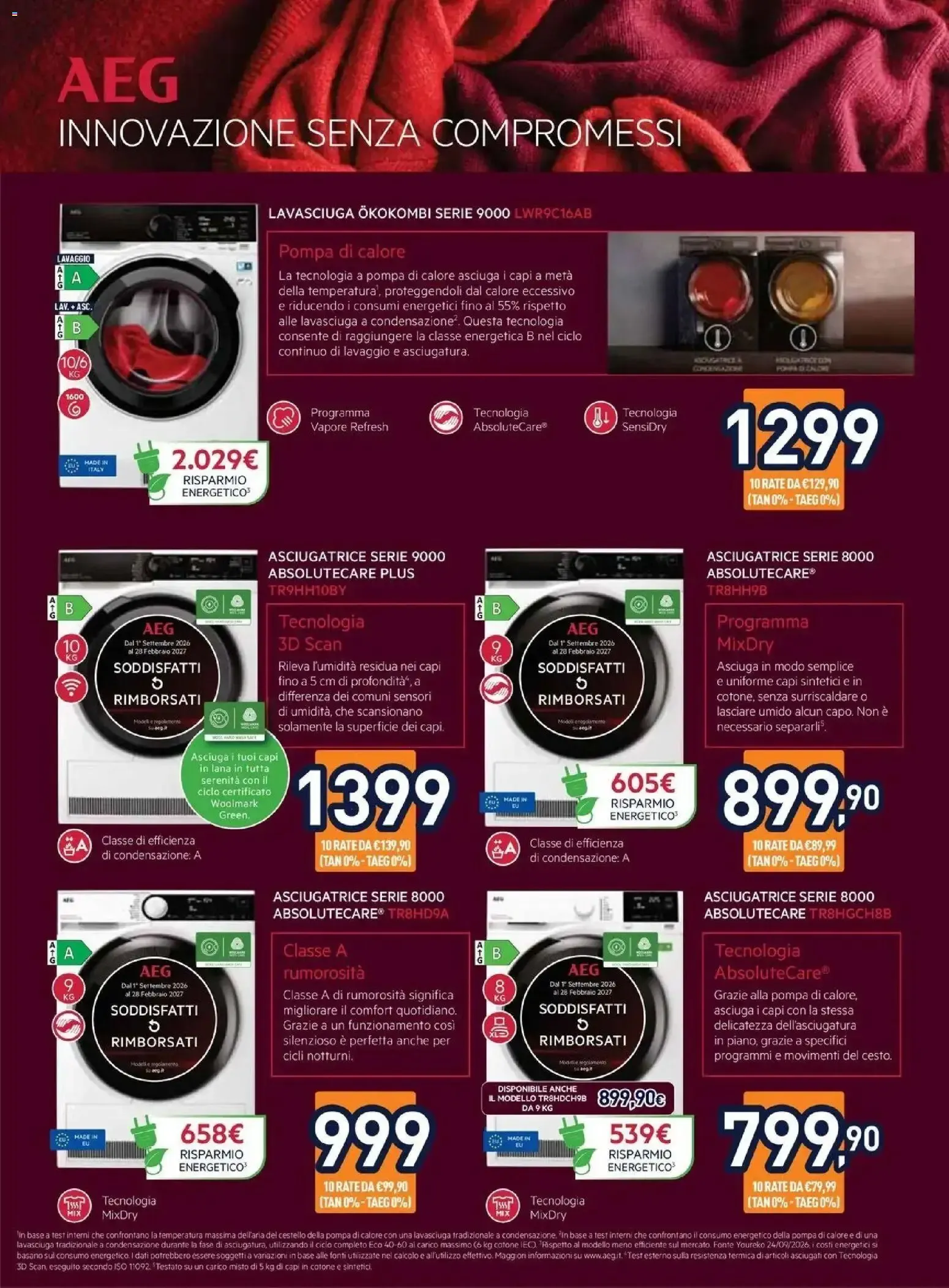 Nuovo Unieuro volantino Speciale Asciugatura da Unieuro! dal 16/10/2026 > offerte anteprima 🛍️ da 16 ottobre a 1 novembre di 2026 - Pagina del volantino 3