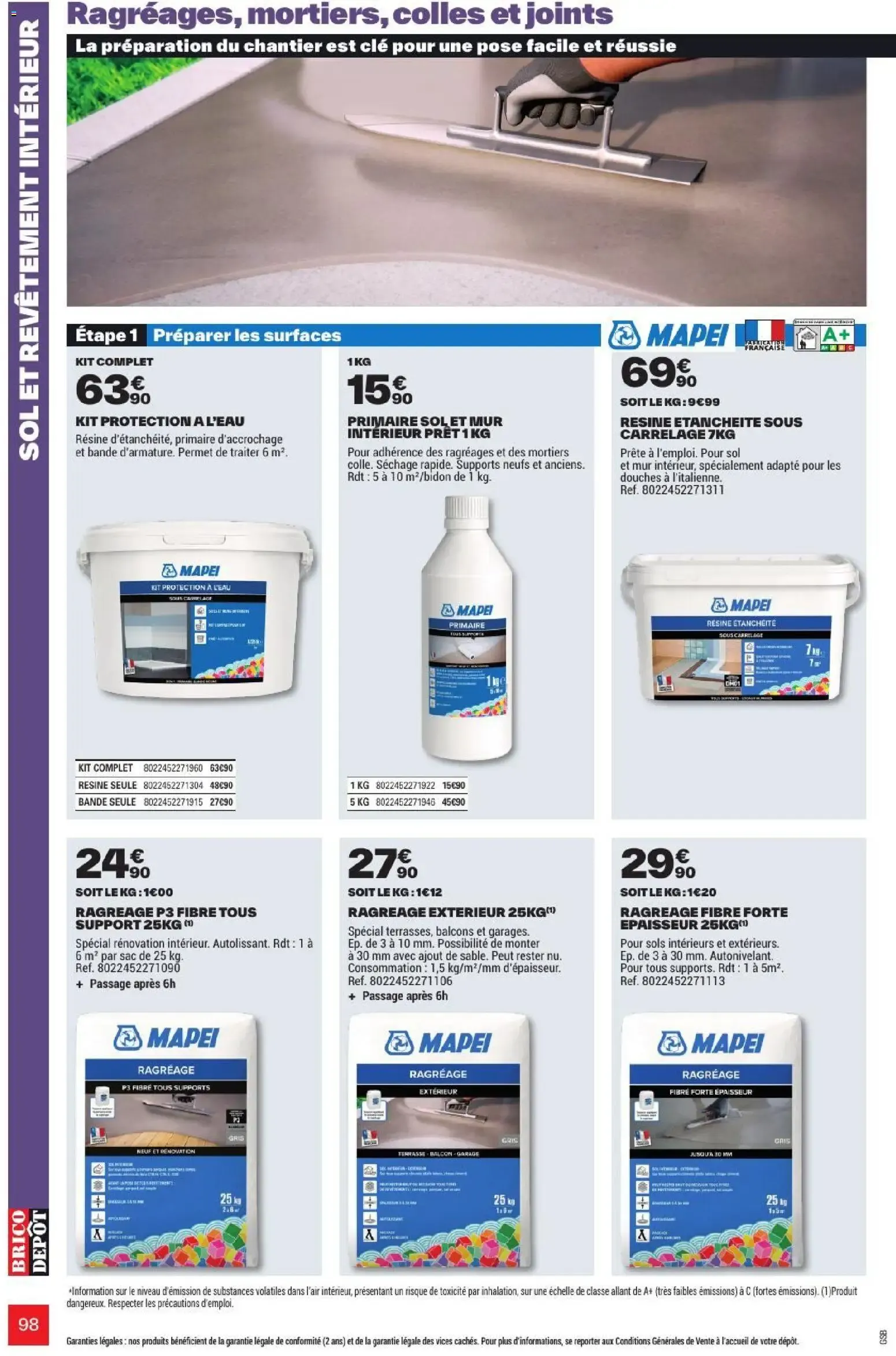 L'OFFICIEL DU BRICOLAGE - Automne du 17 septembre au 1 octobre 2026 - Catalogue page 98