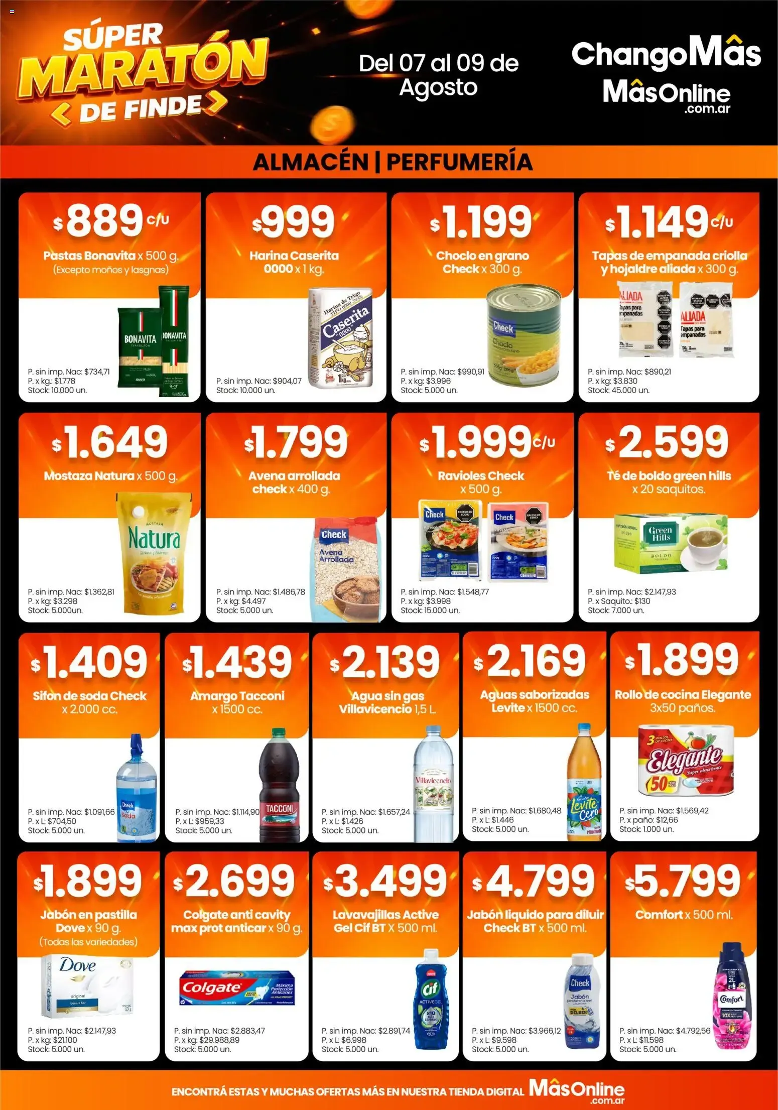 Ofertas de ChangoMás Súper Maratón de Finde 7 de agosto al 9 de agosto 2026 - Página 2 del catálogo