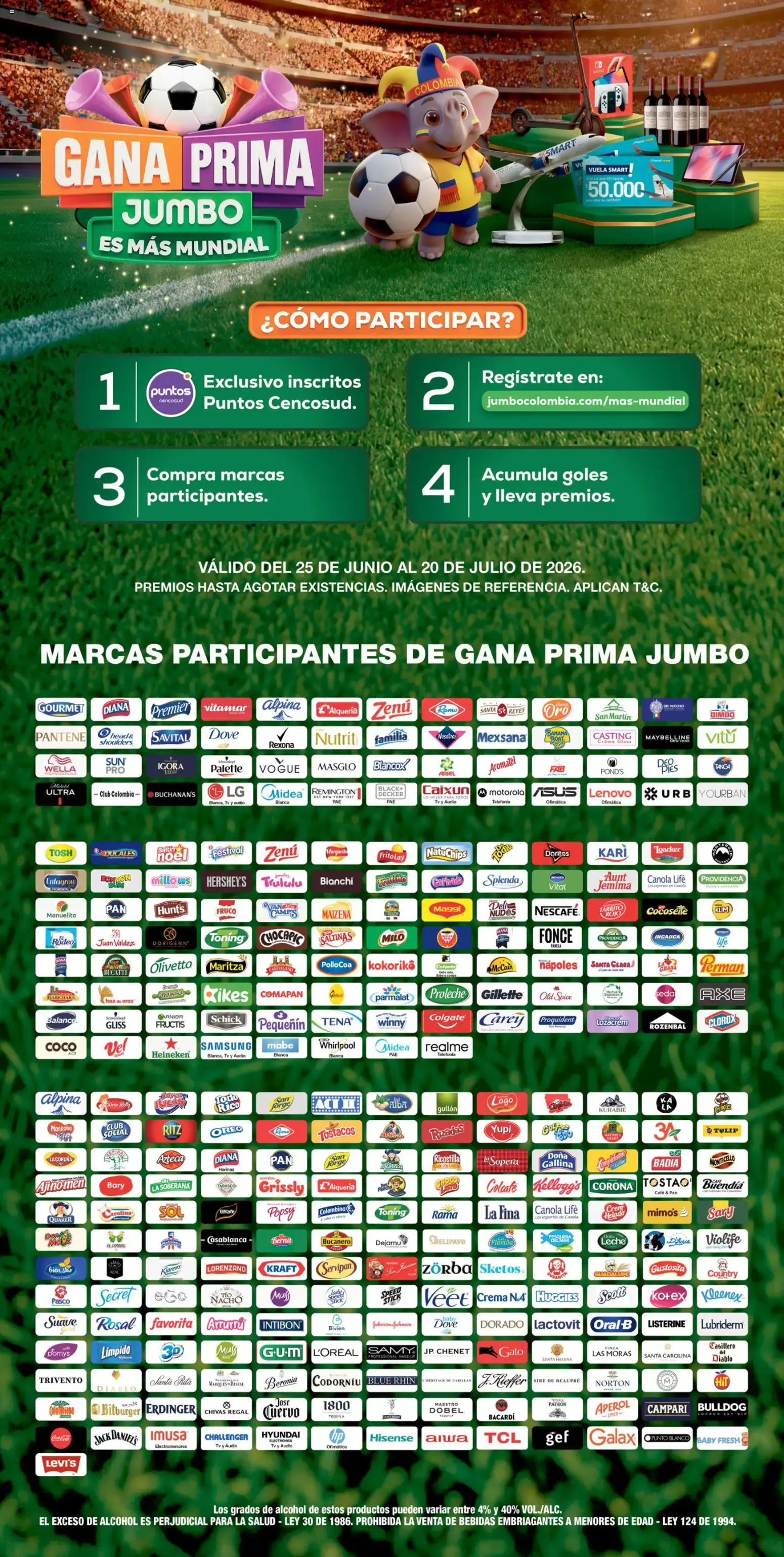 Catalogo de Jumbo Gana Prima - Es Más Mundial 25 de junio al 20 de julio 2026 - Pag 2