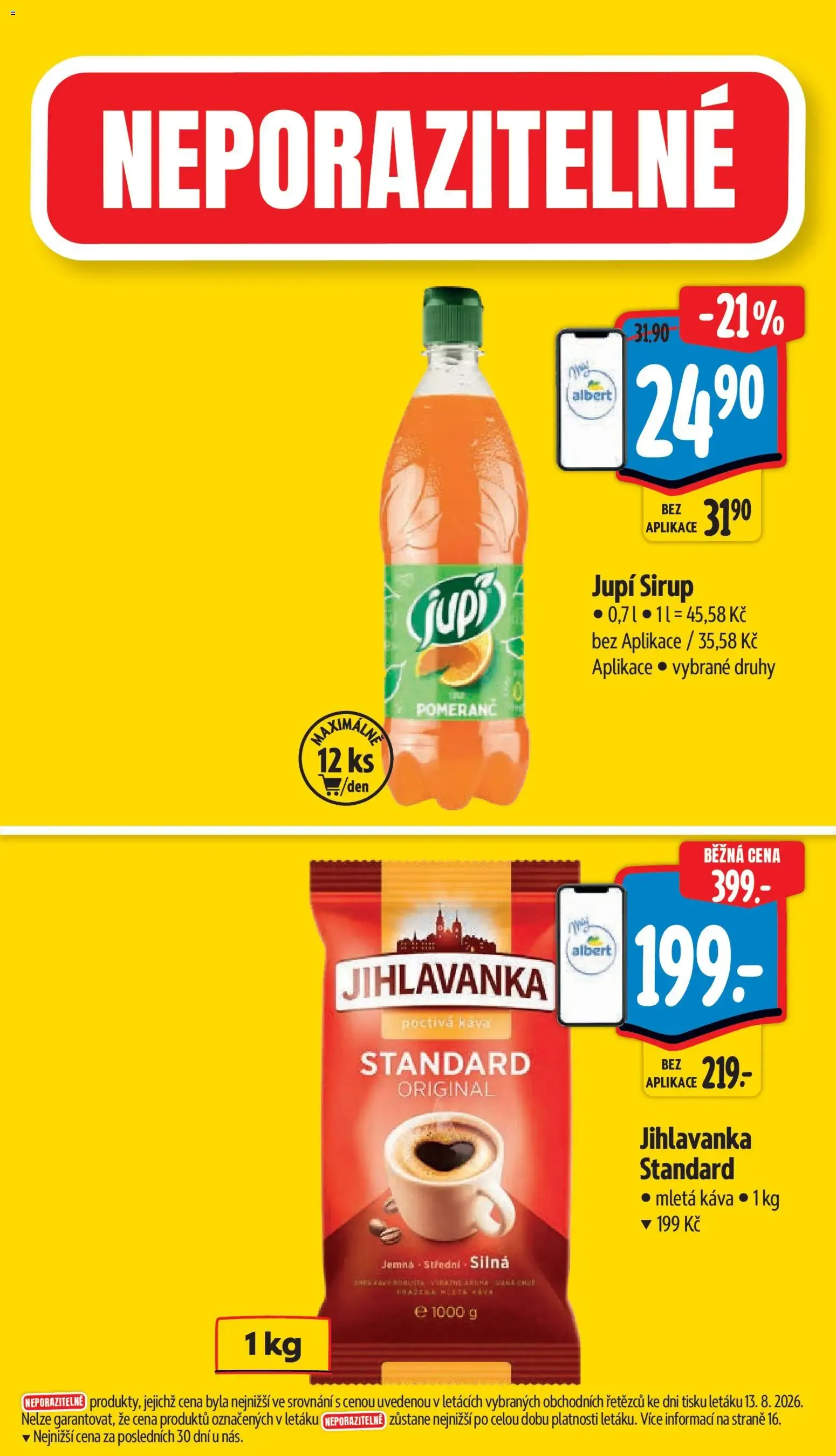 Albert leták - Supermarket od 19.08.2026 - Akční leták - 19. srpna 25. srpna 2026 - Page 4