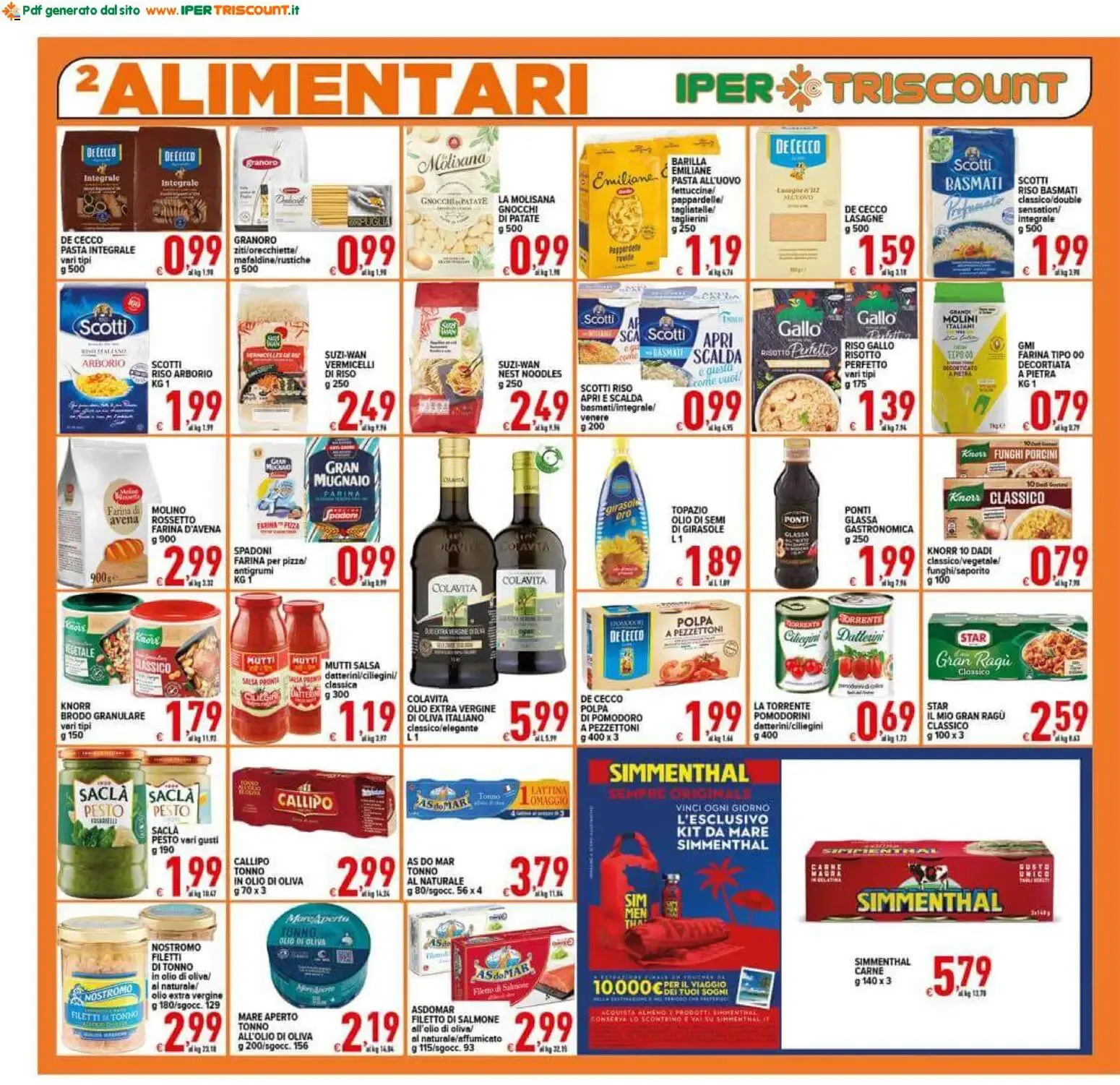 Ipertriscount volantino dal 23/09/2026 - online Offerte da 23 settembre a 1 ottobre di 2026 - Pagina del volantino 2