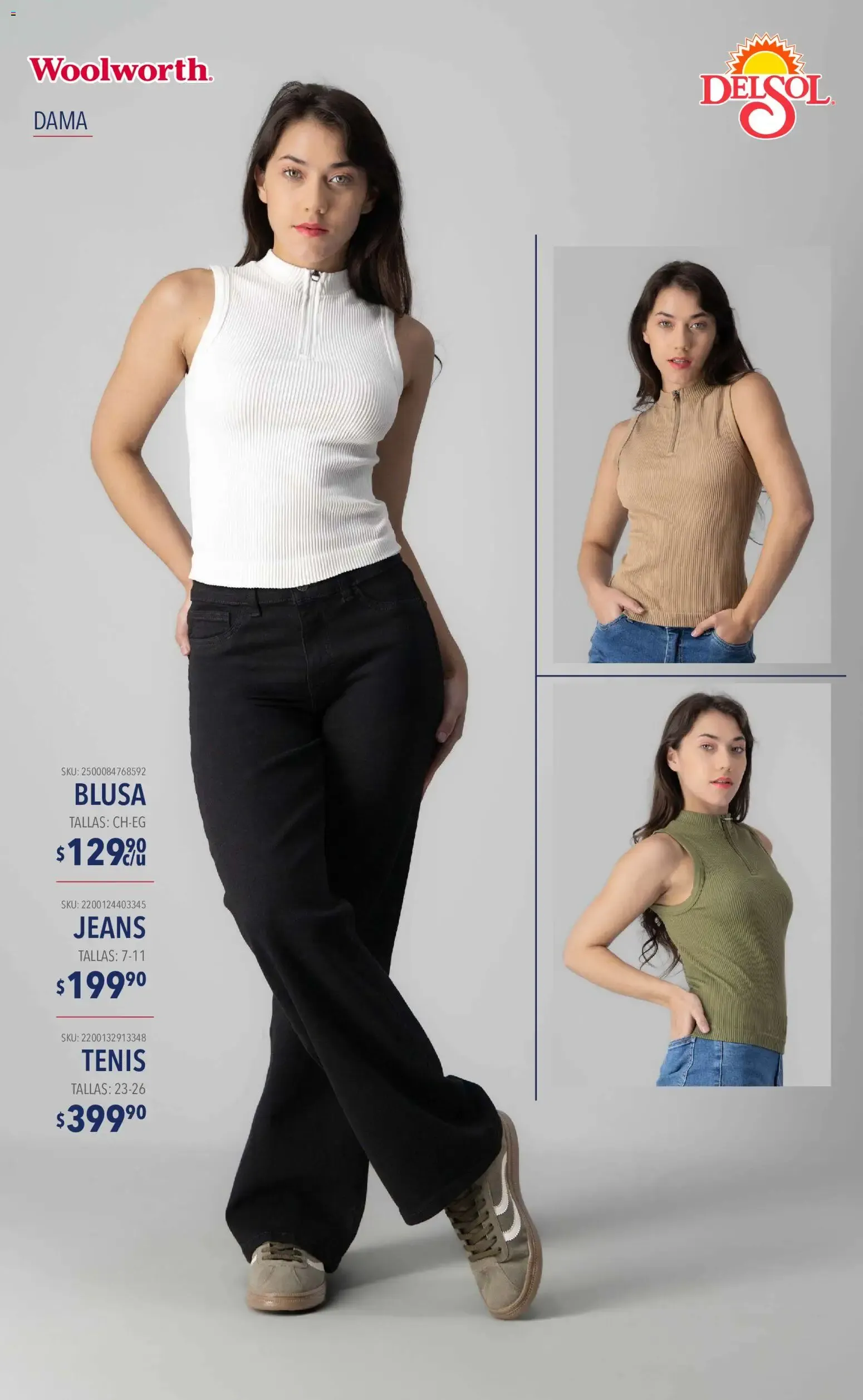 Catálogo de Del Sol y Woolworth catálogo Moda Esenciales (10/09/2026 - 20/09/2026) - catálogo en línea 10 de septiembre al 20 de septiembre 2026 - Pagina 6