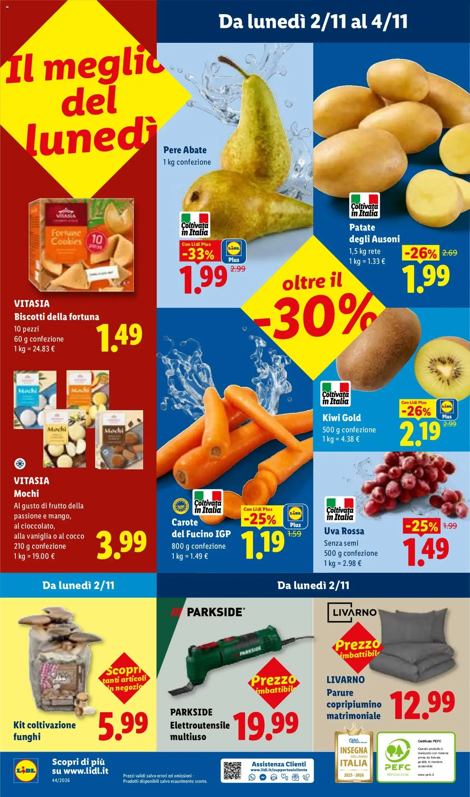 NUOVO LIDL volantino dal 29/10/2026 della prossima settimana da 29 ottobre a 4 novembre di 2026 - Pagina del volantino 61