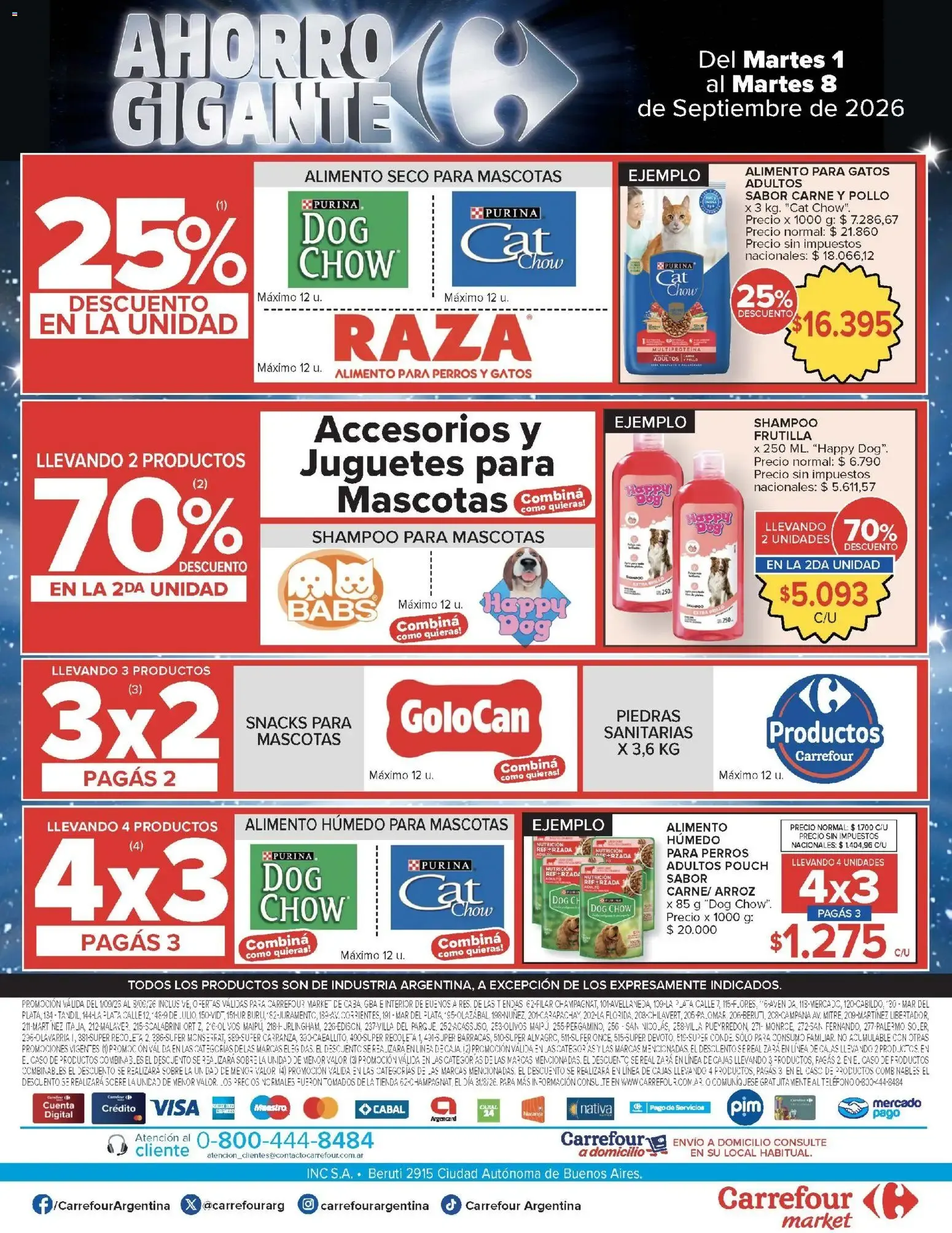 Ofertas de Carrefour - Ofertas Hiper y Market | Ahorro Gigante 1 de septiembre al 8 de septiembre 2026 - Página 56 del catálogo