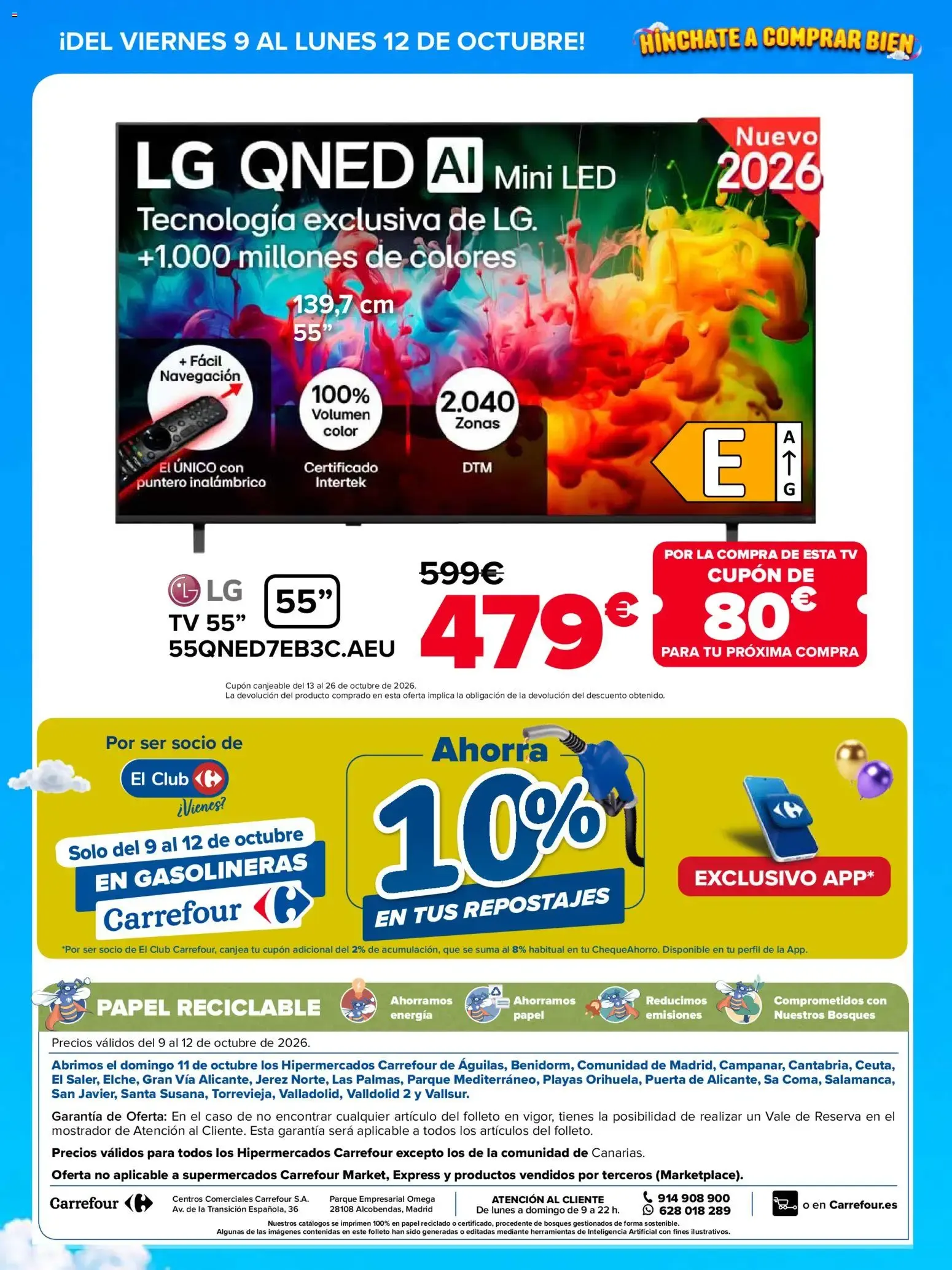 Catálogo de Carrefour Precio Imbatible del 09/10/2026 | Catálogo 9 de octubre al 12 de octubre 2026 - Página 8