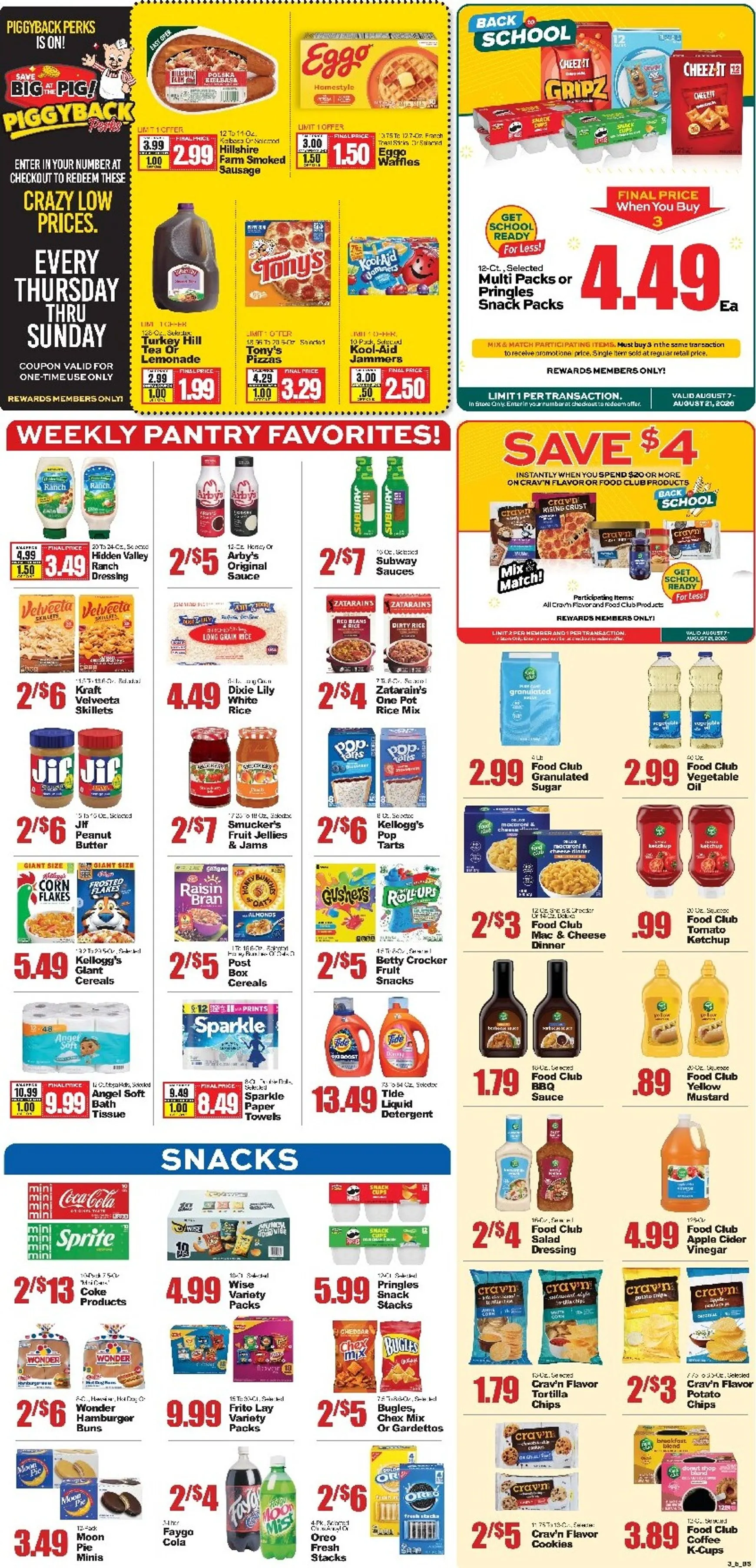 Weekly ad Current Piggly Wiggly leaflet valid from Wednesday 08/12/2026 to Tuesday 08/18/2026 from August 12 to August 18 2026 - Page 3