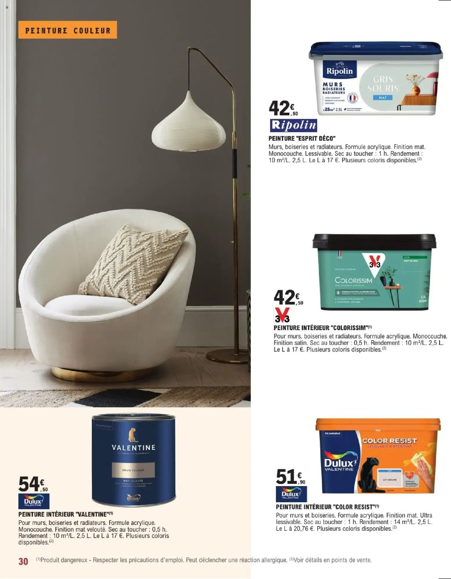 Brico E.Leclerc Guide 2026 Décoration & Luminaire du 20 janvier au 21 février 2026 - Catalogue page 30