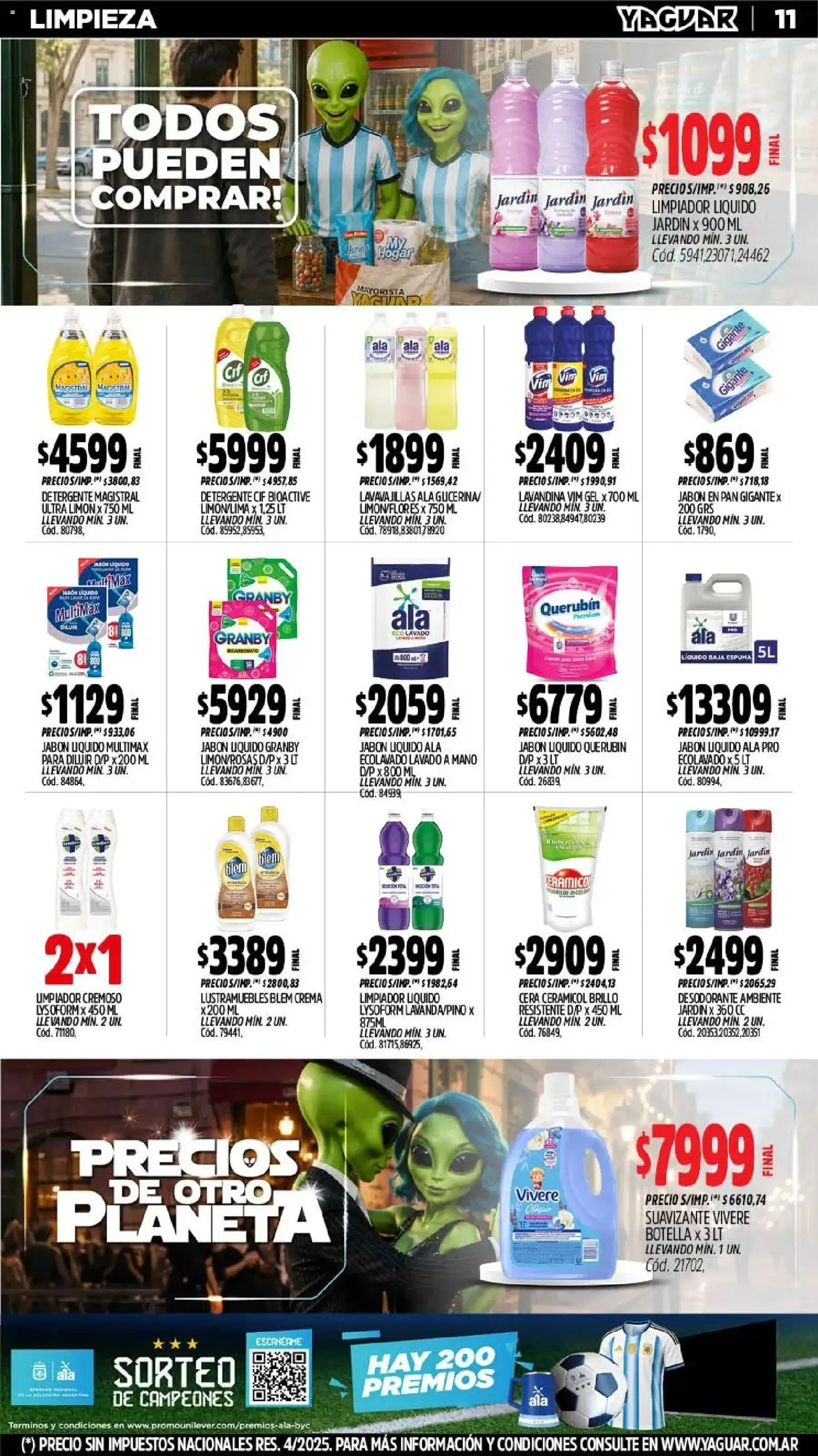 Ofertas de Yaguar - Precios de Otro Planeta - Oferta Semanal Santa Fé del 06/07/2026 - 12/07/2026 6 de julio al 12 de julio 2026 - Página 13 del catálogo