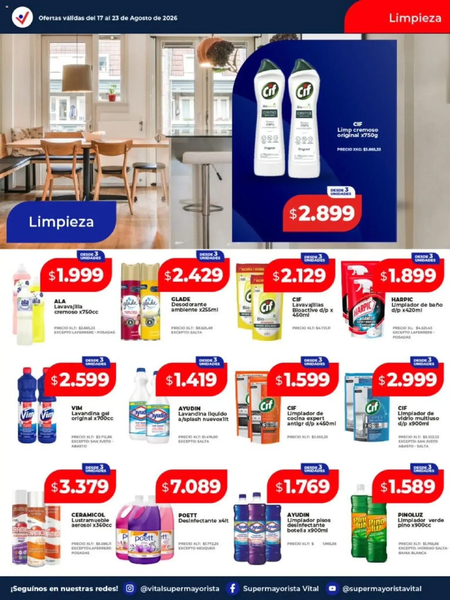 Ofertas de Vital - Ofertas || del 17/08/2026 - 23/08/2026 || Catálogo 17 de agosto al 23 de agosto 2026 - Página 11 del catálogo
