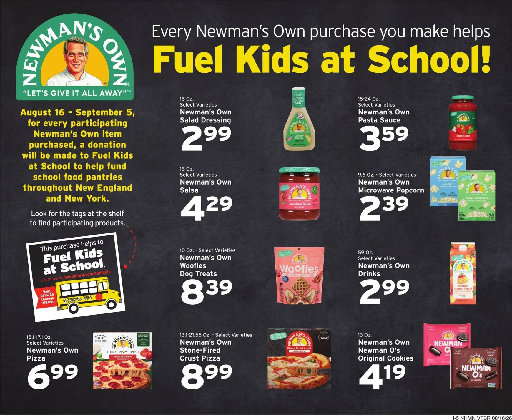 Weekly promotion Hannaford: Savings made easy. spanning from August 16 to August 22 2026 - Page 13 for Catalogue 365