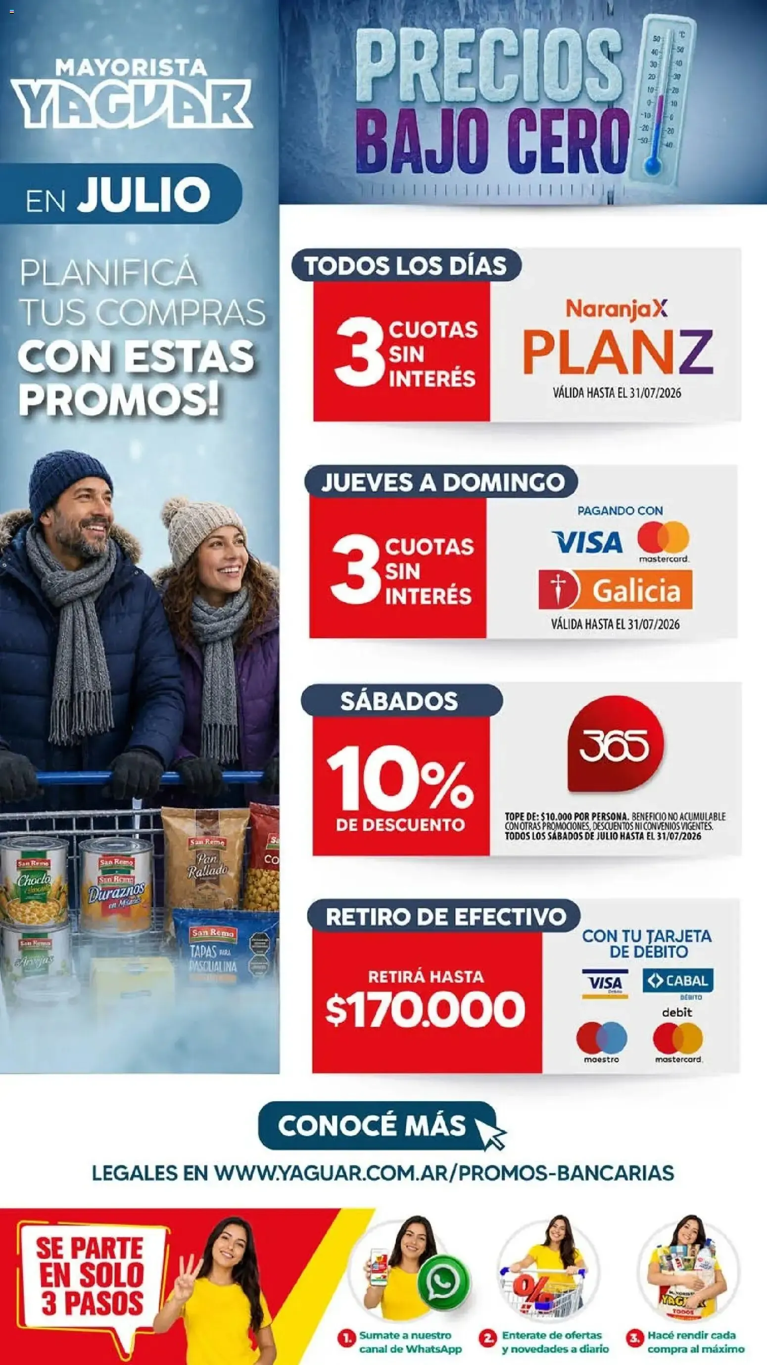 Ofertas de Mayorista Yaguar: Precios Bajo Cero 20 de julio al 26 de julio 2026 - Página 20 del catálogo
