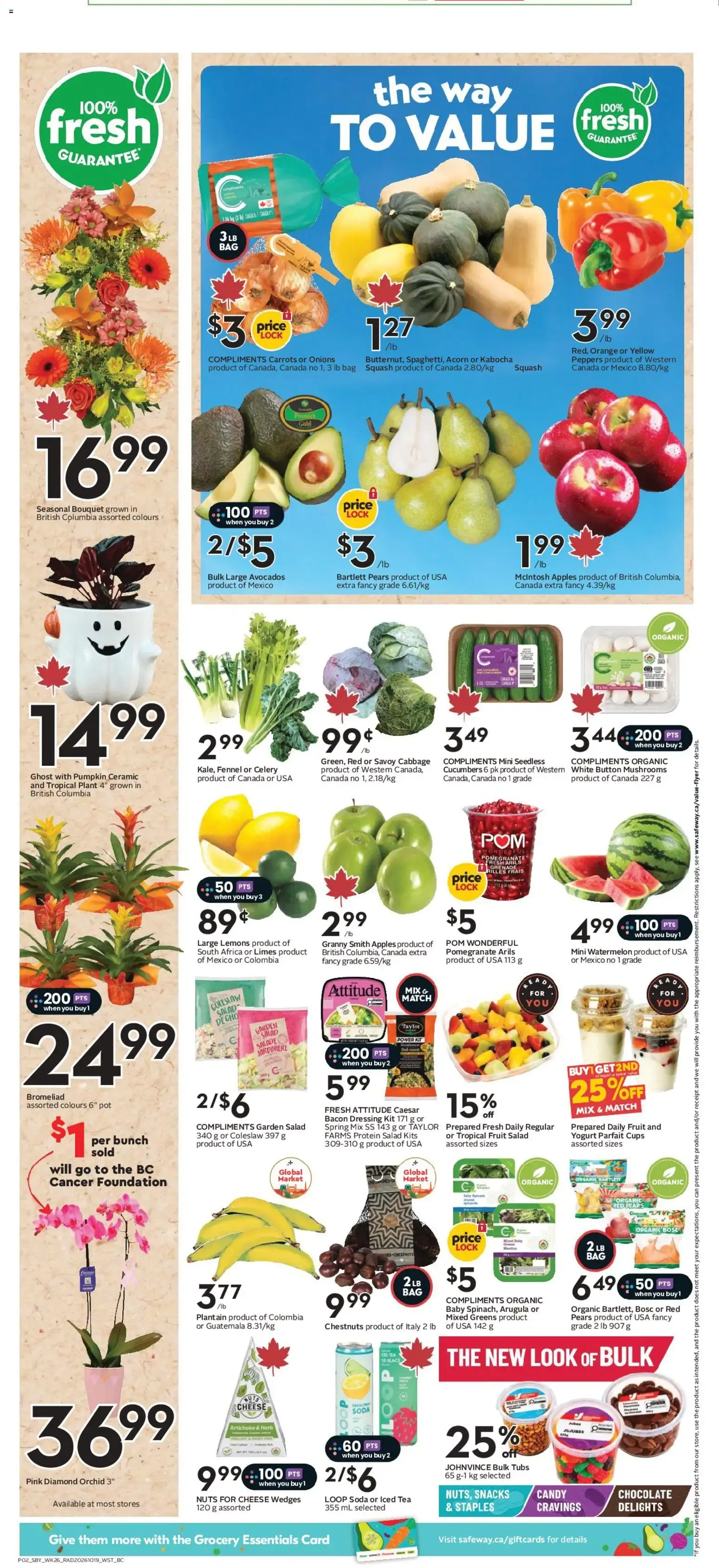 Safeway weekly flyer / circulaire from Oct 22, 2026 > weekly specials & deals from October 22 to October 28 2026 - flyer page 3