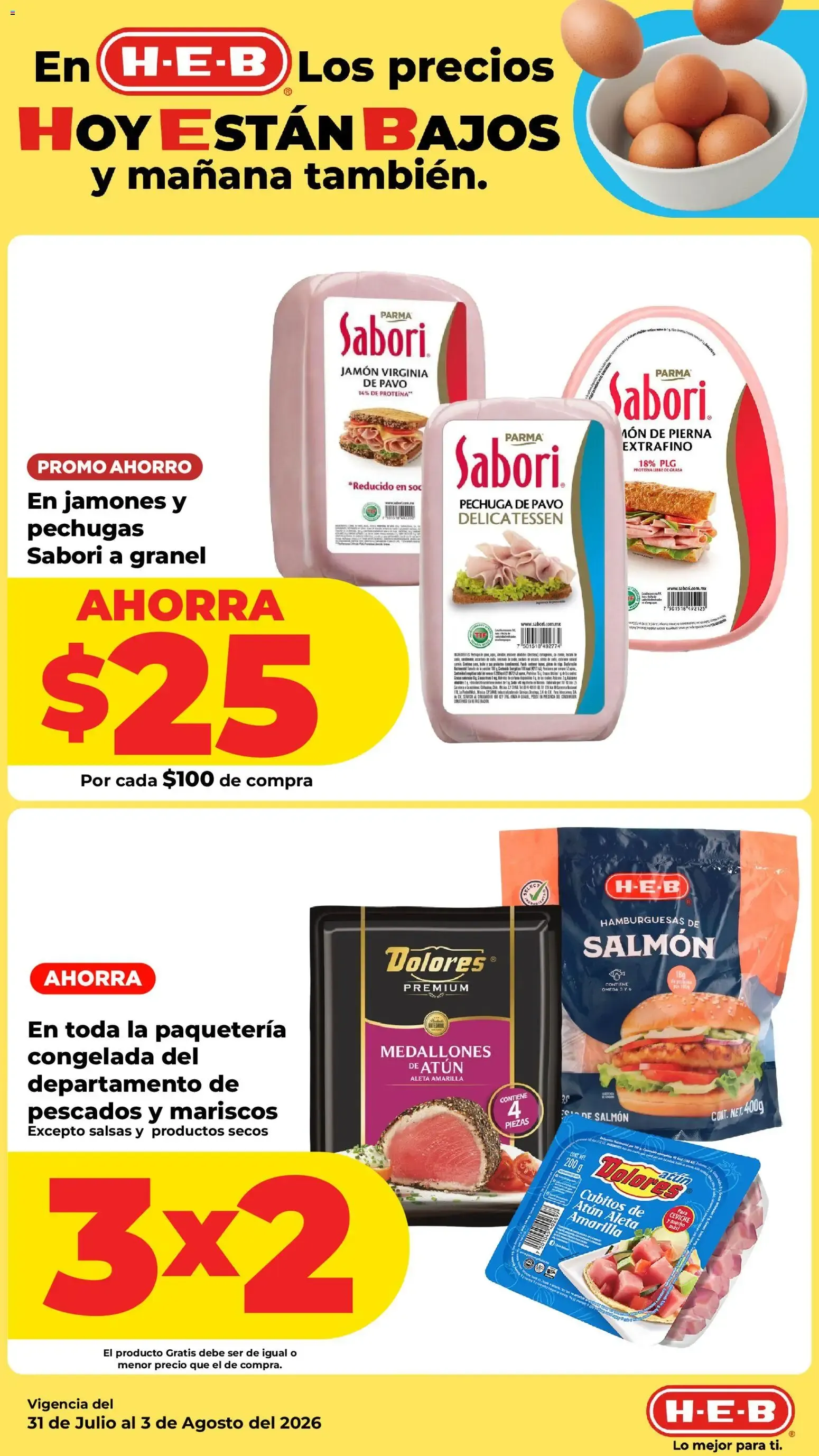 Catálogo de H-E-B: Los precios hoy están bajos y mañana también. 31 de julio al 3 de agosto 2026 - Pagina 8